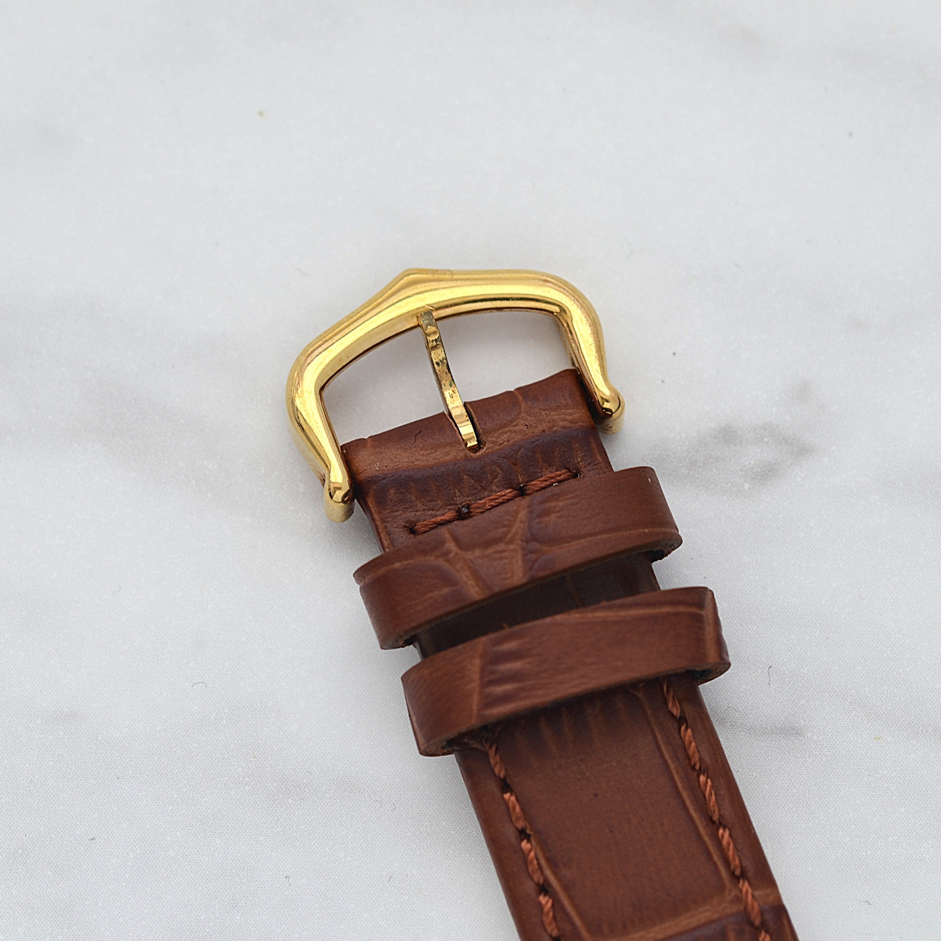 【Cartier】カルティエ マストタンクLM 縦ローマ 純正尾錠付き