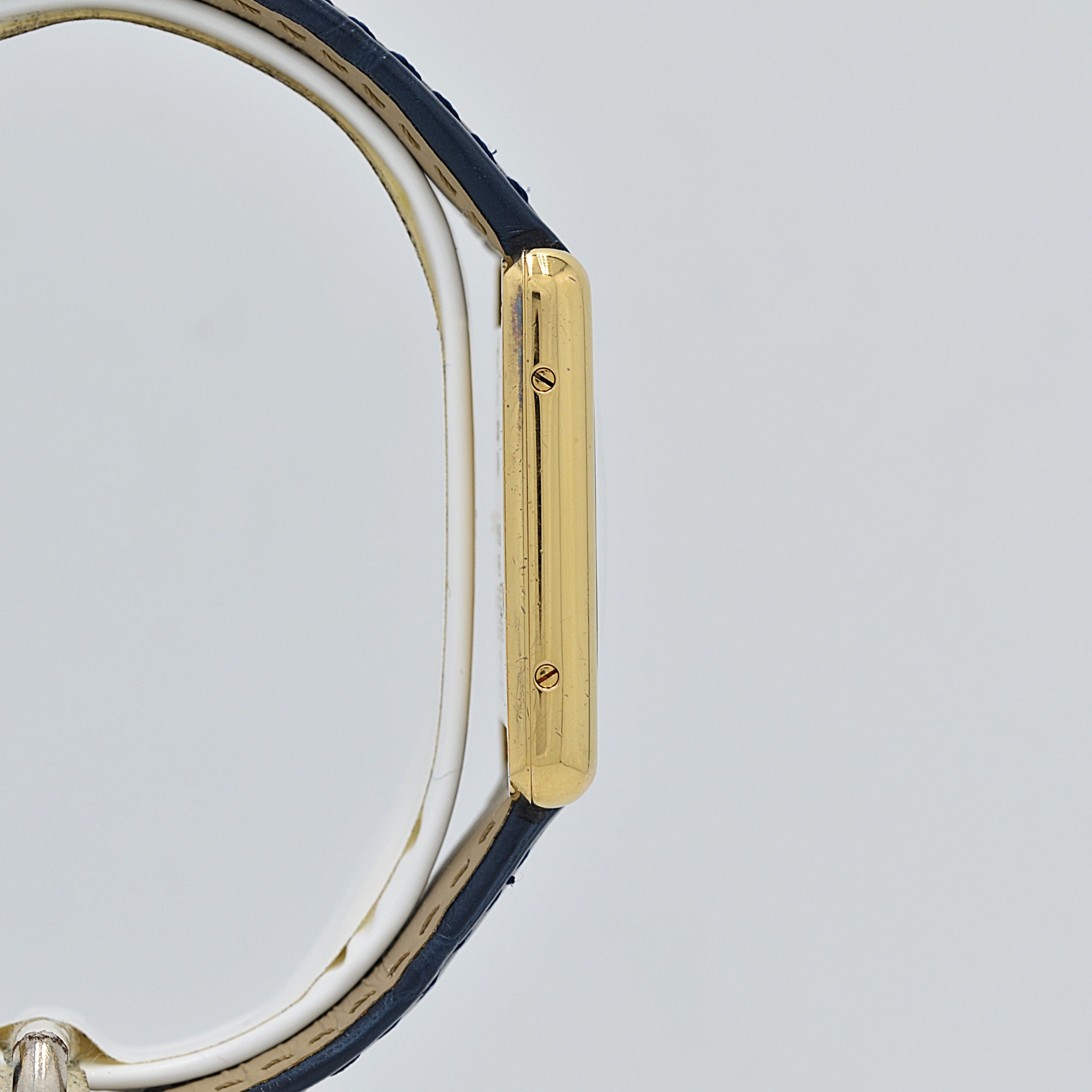 【Cartier】カルティエ マストタンクLM 500本限定 純正Dバックル付き