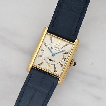 試着のみ】純正 カルティエ タンクマスト LM ストラップ ベルト 19mm  