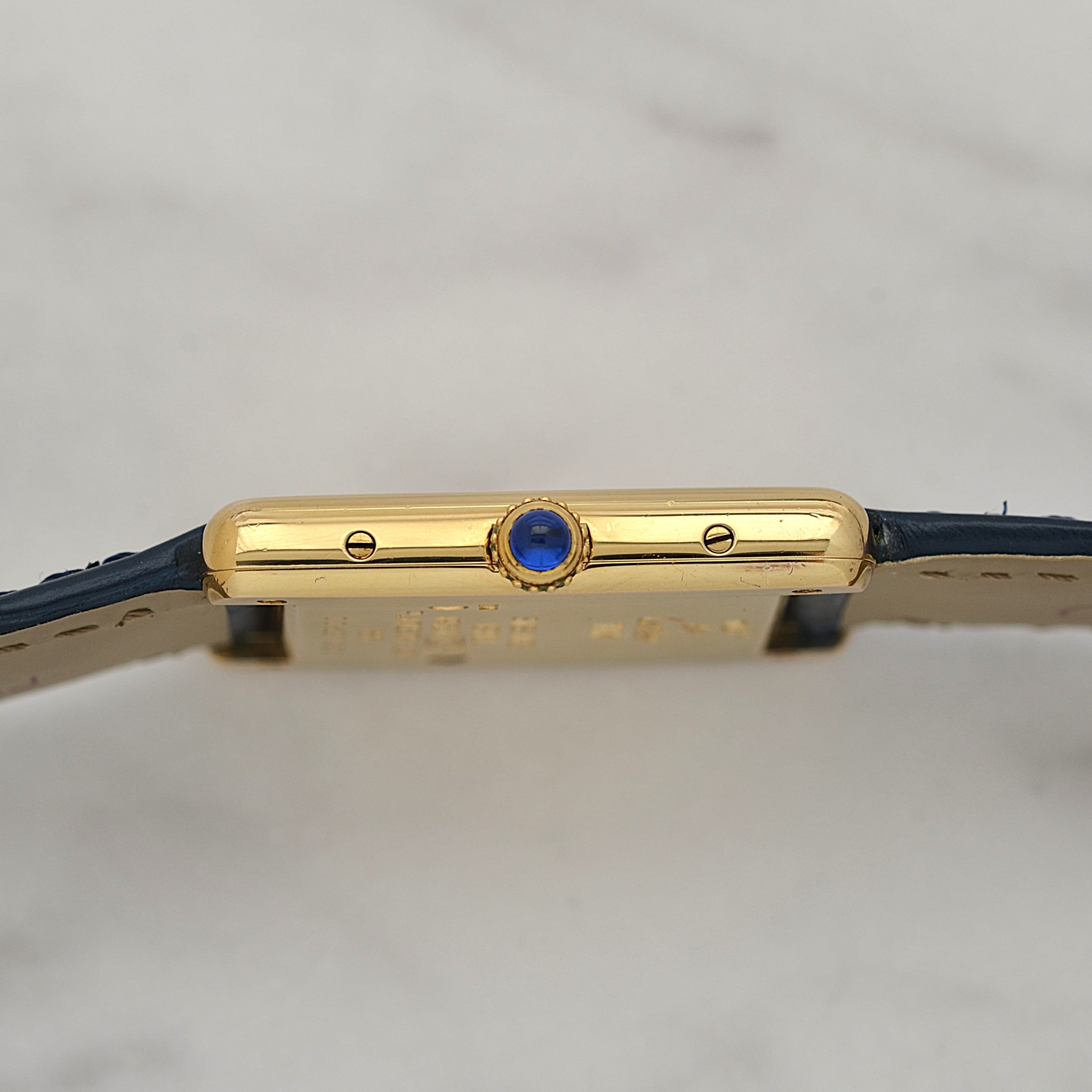 【Cartier】カルティエ マストタンクLM 500本限定 純正Dバックル付き