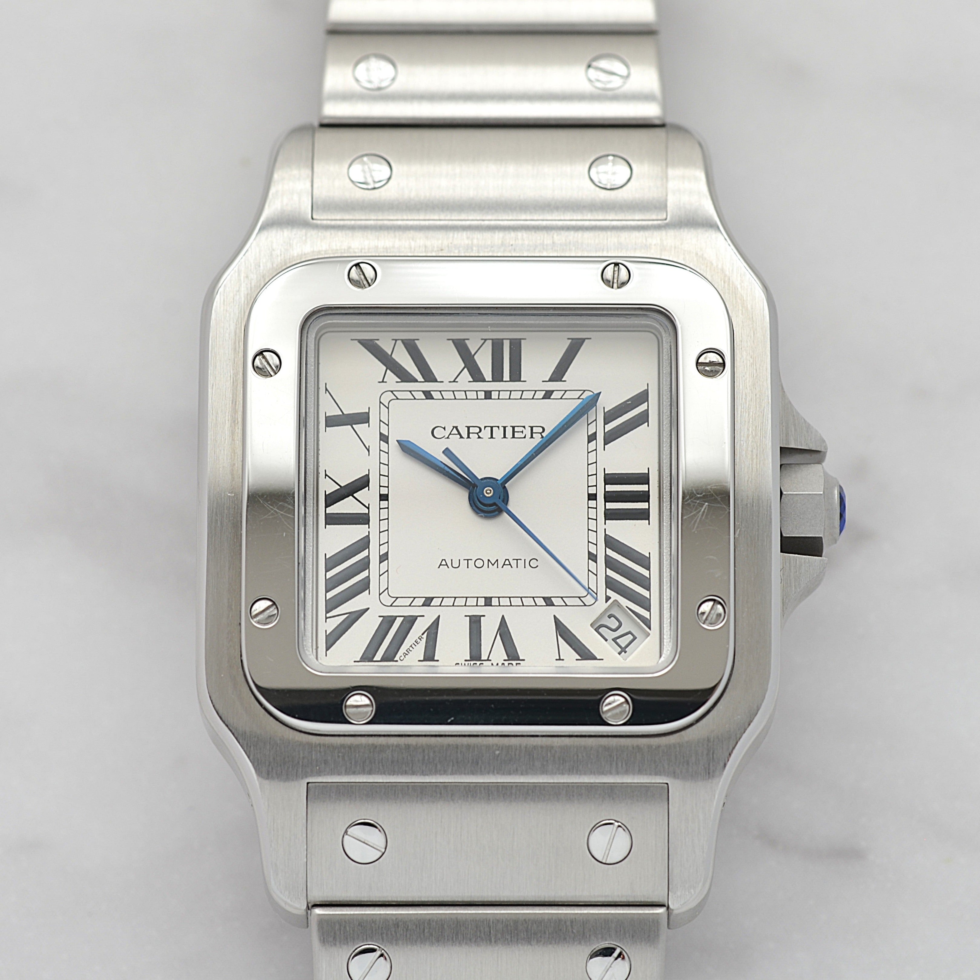 【Cartier】カルティエ サントスガルベXL ステンレス ミントコンディション