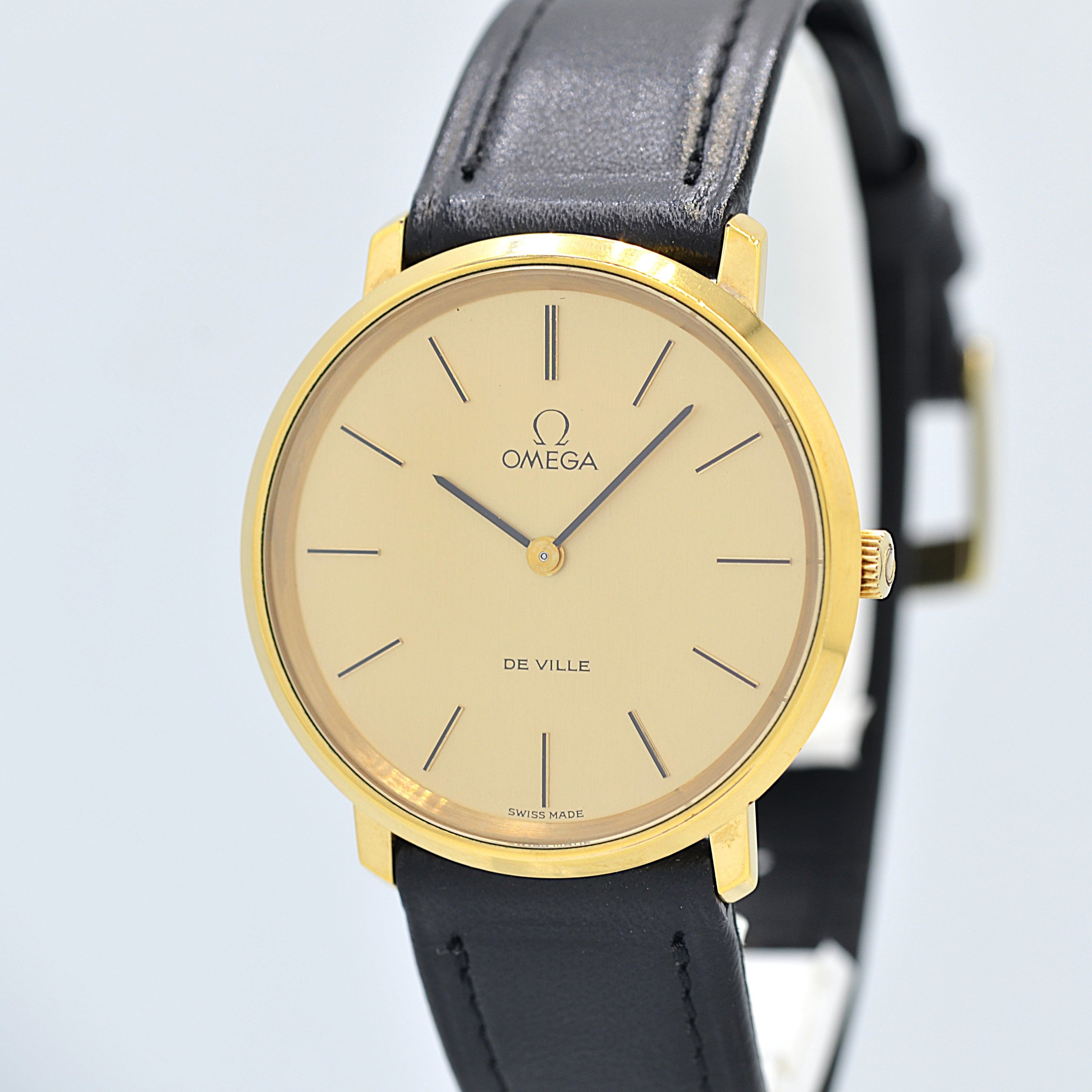 [歐米茄] 歐米茄碟飛GP圓形金錶