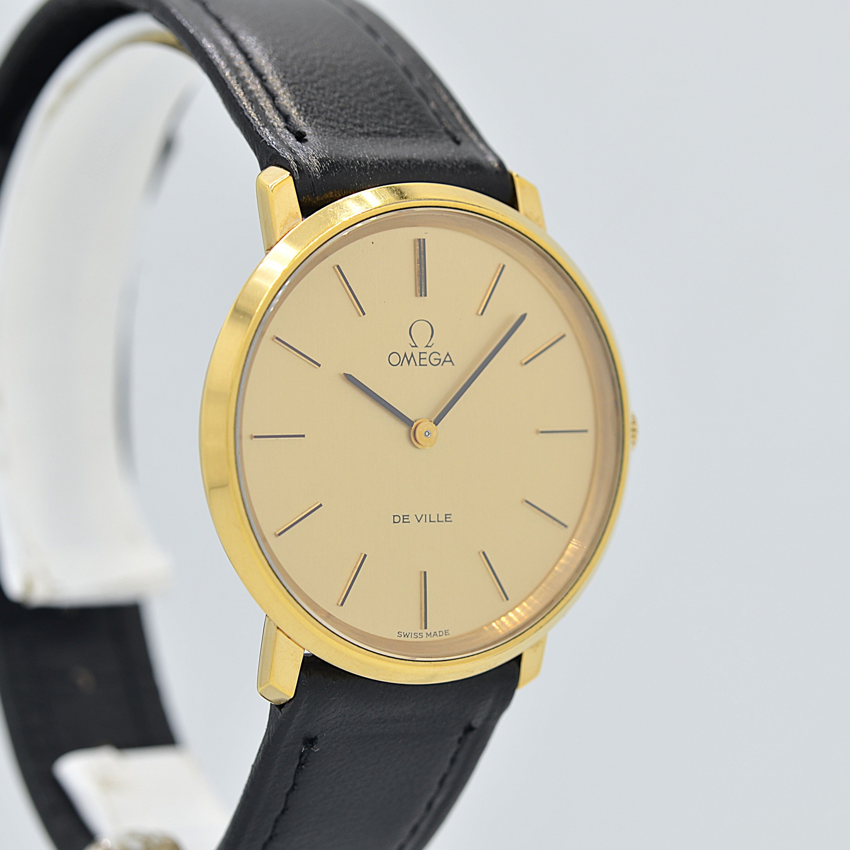 [歐米茄] 歐米茄碟飛GP圓形金錶