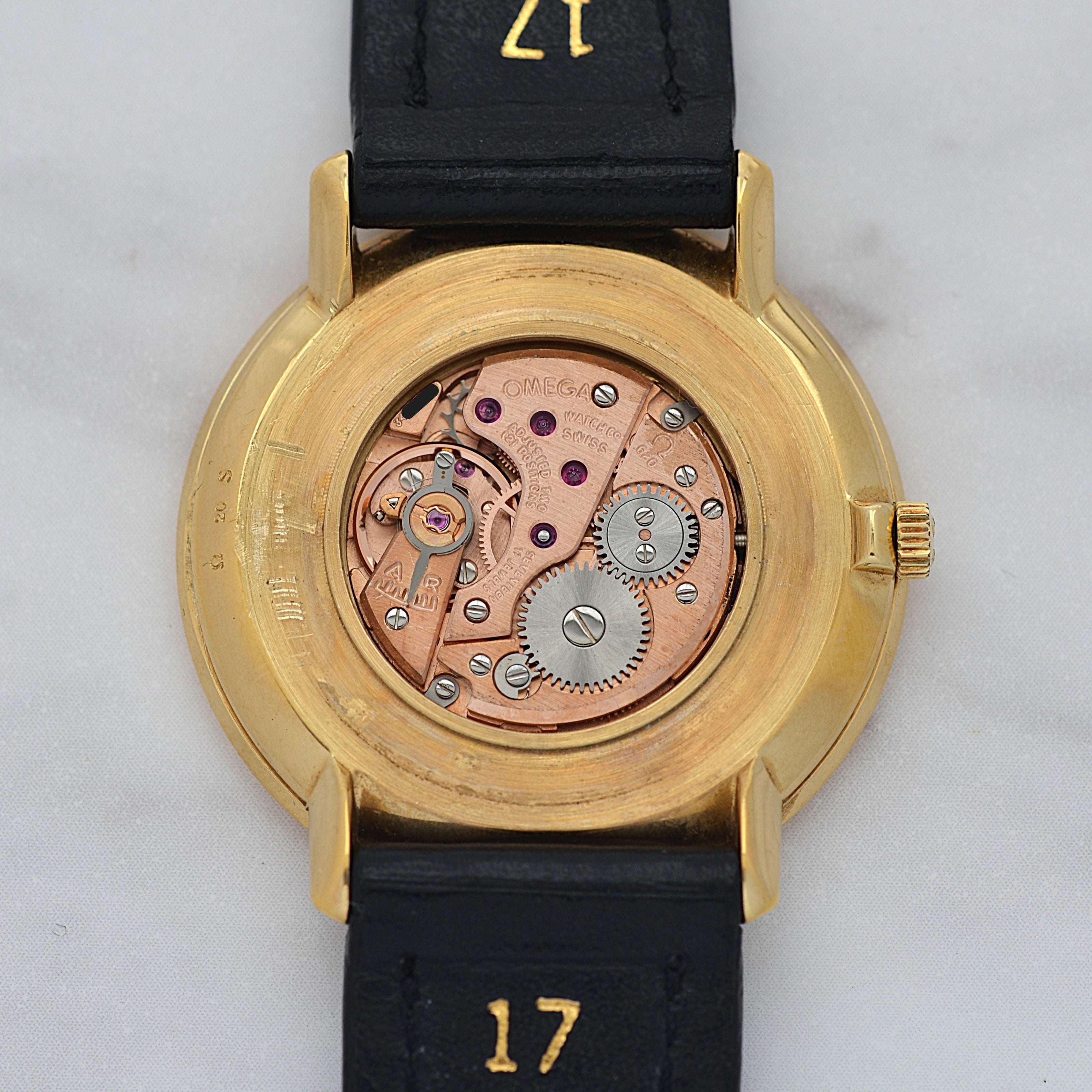 [歐米茄] 歐米茄碟飛GP圓形金錶