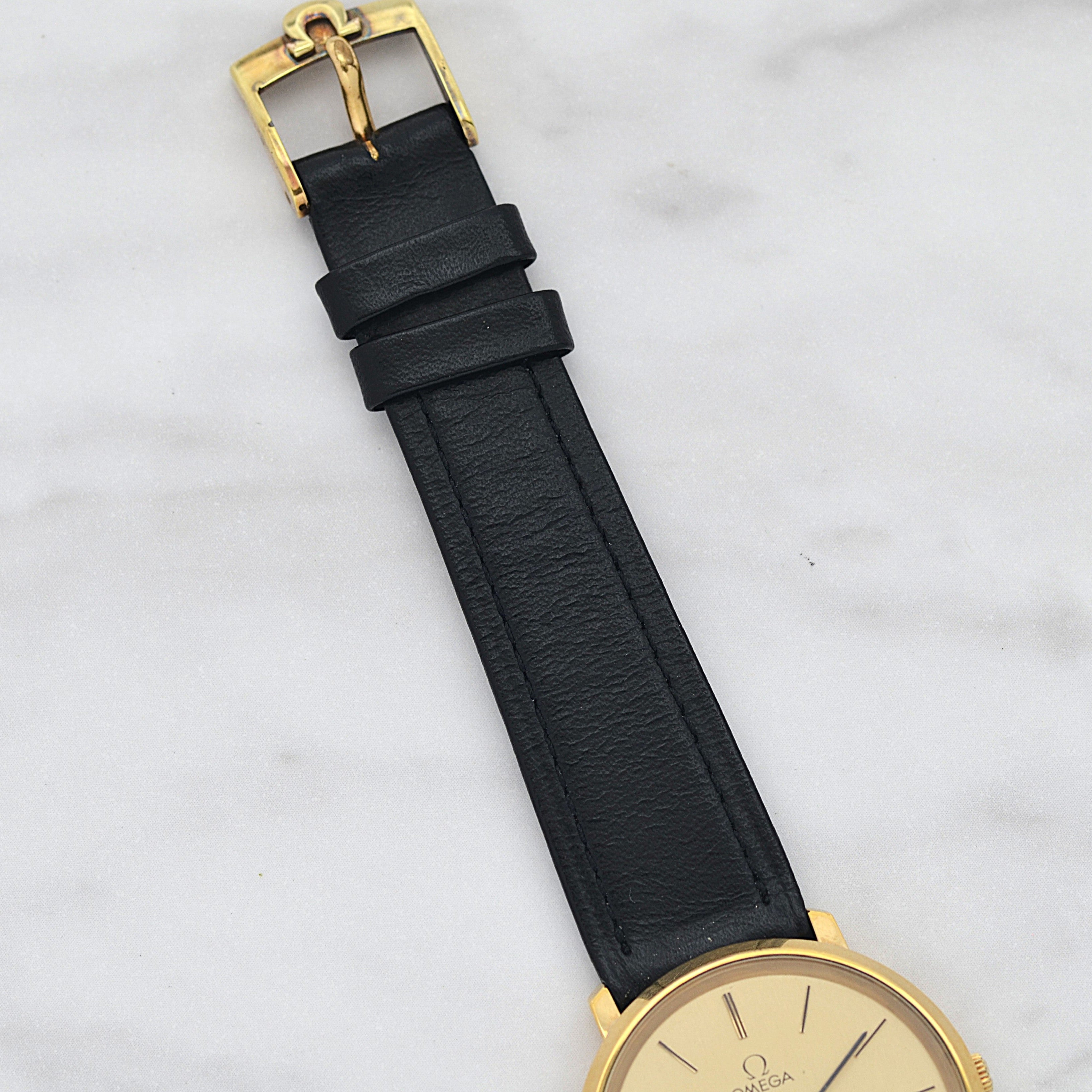 [歐米茄] 歐米茄碟飛GP圓形金錶