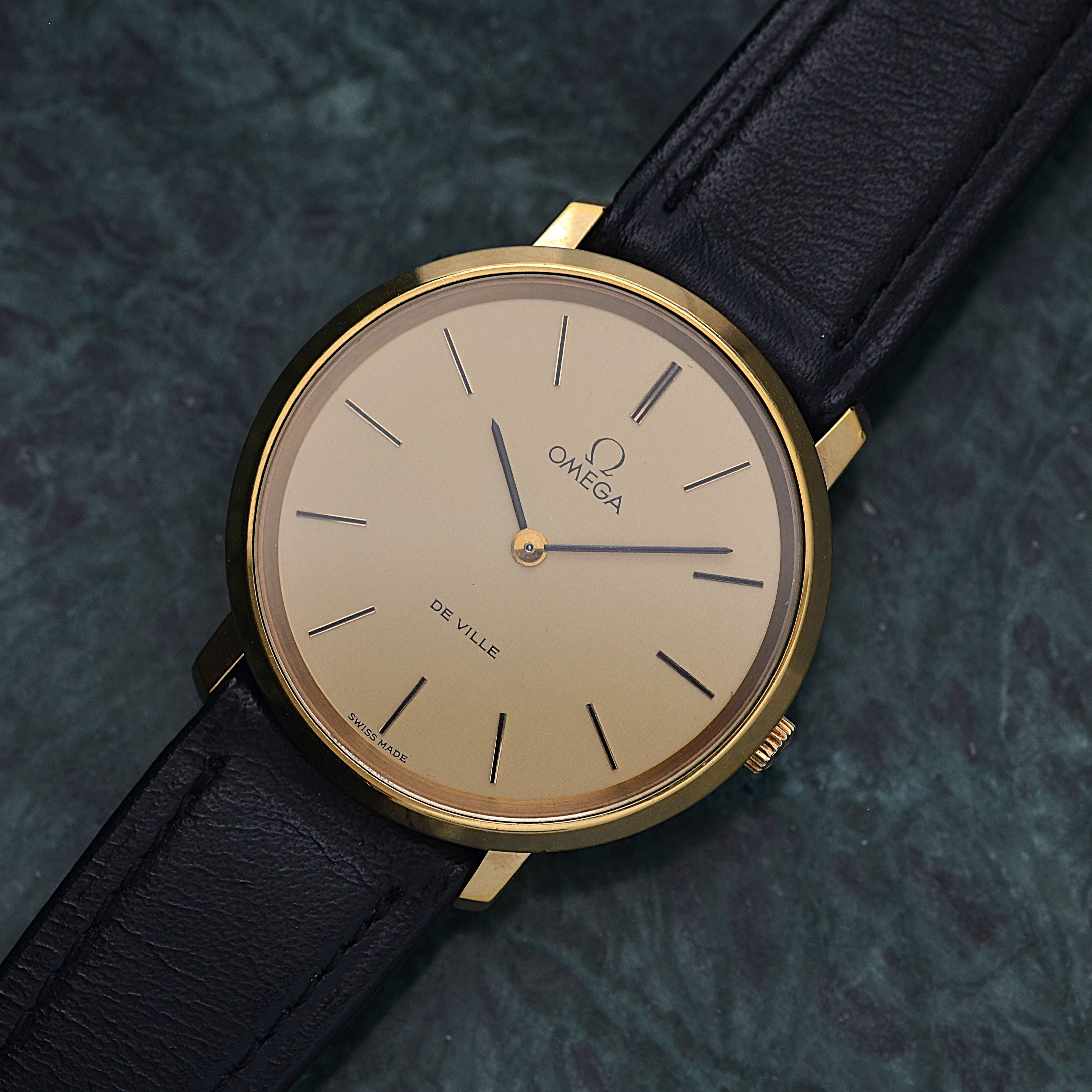 [歐米茄] 歐米茄碟飛GP圓形金錶