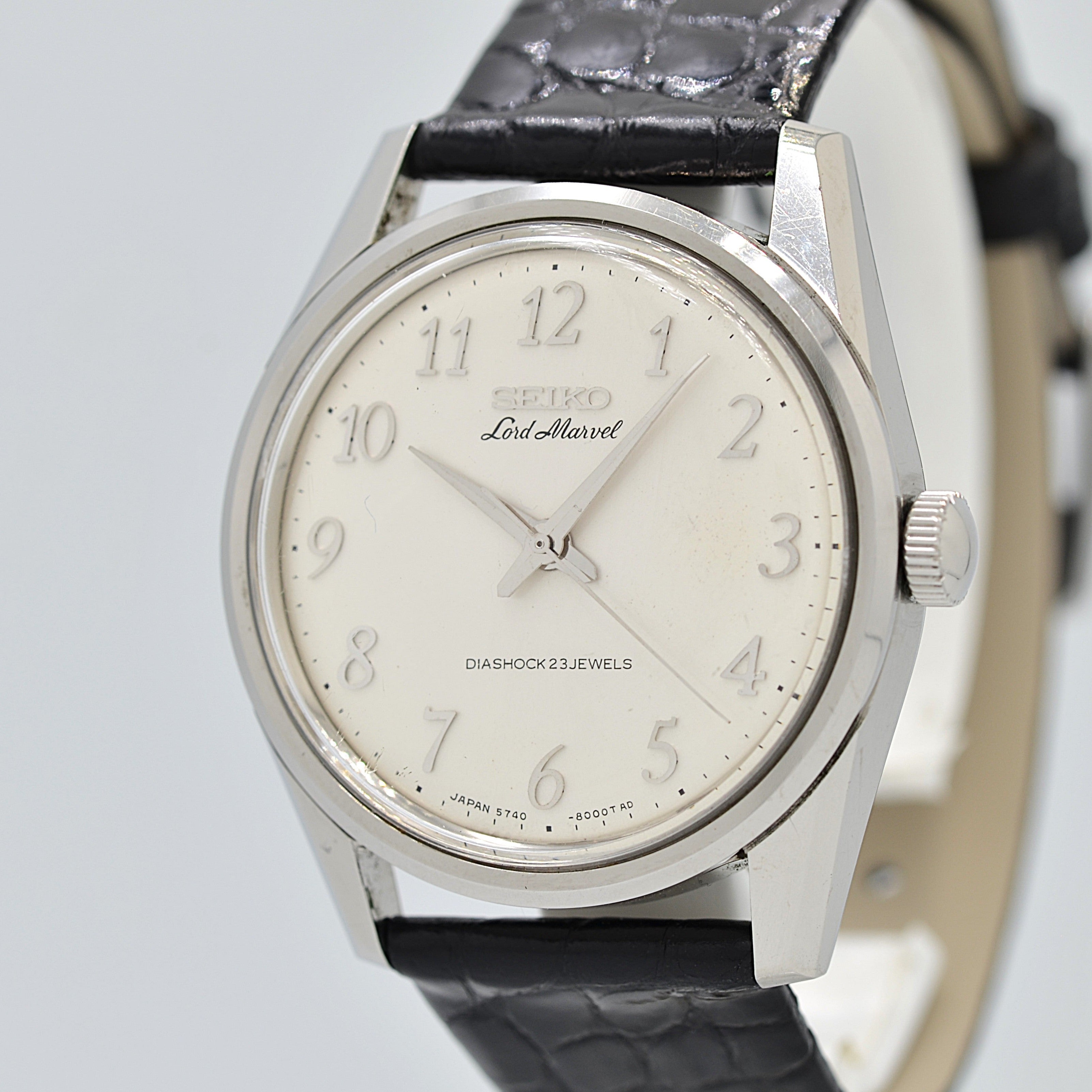 [SEIKO] Seiko Lord Marvel SS Arabia 5740-8000 with genuine buckle