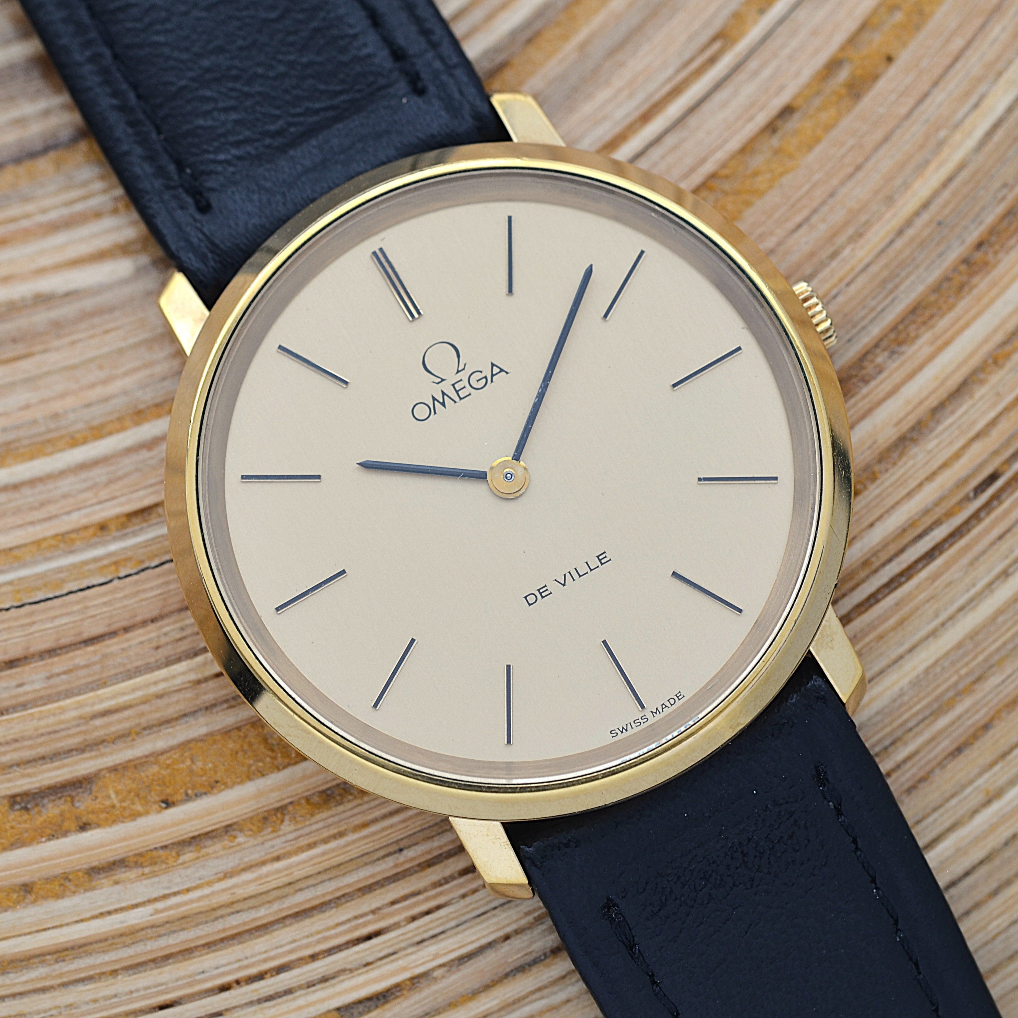 [歐米茄] 歐米茄碟飛GP圓形金錶