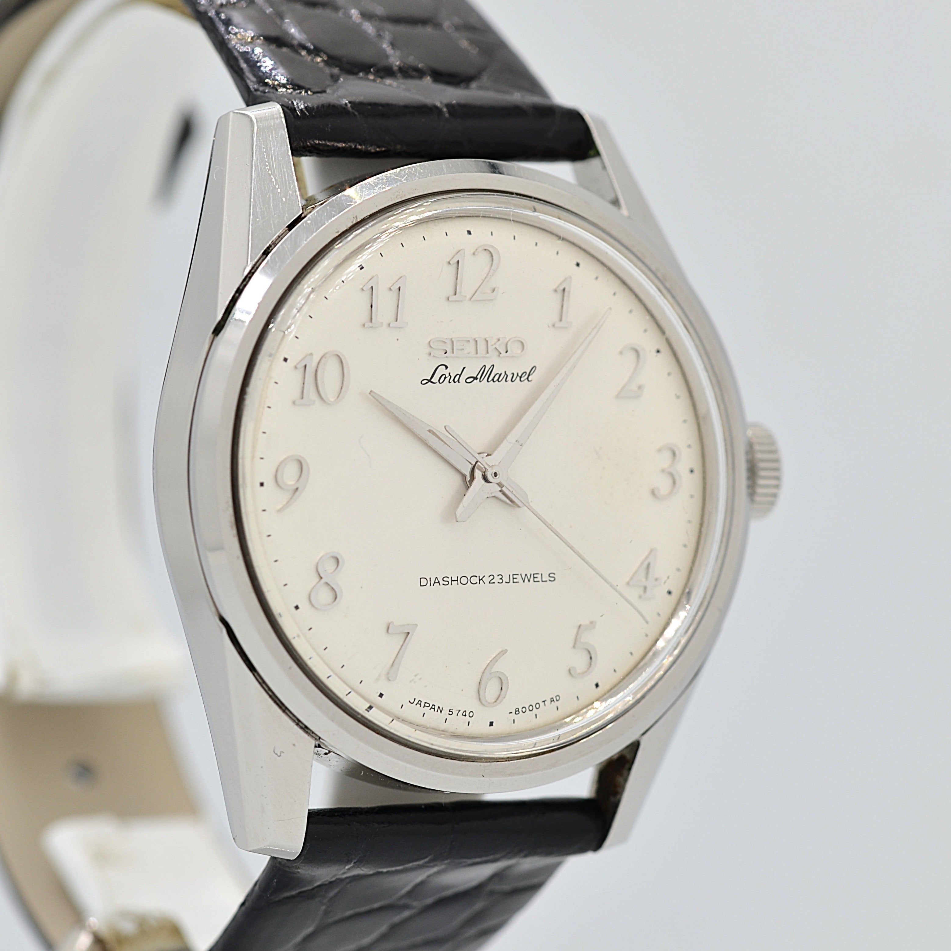 [SEIKO] Seiko Lord Marvel SS Arabia 5740-8000 with genuine buckle