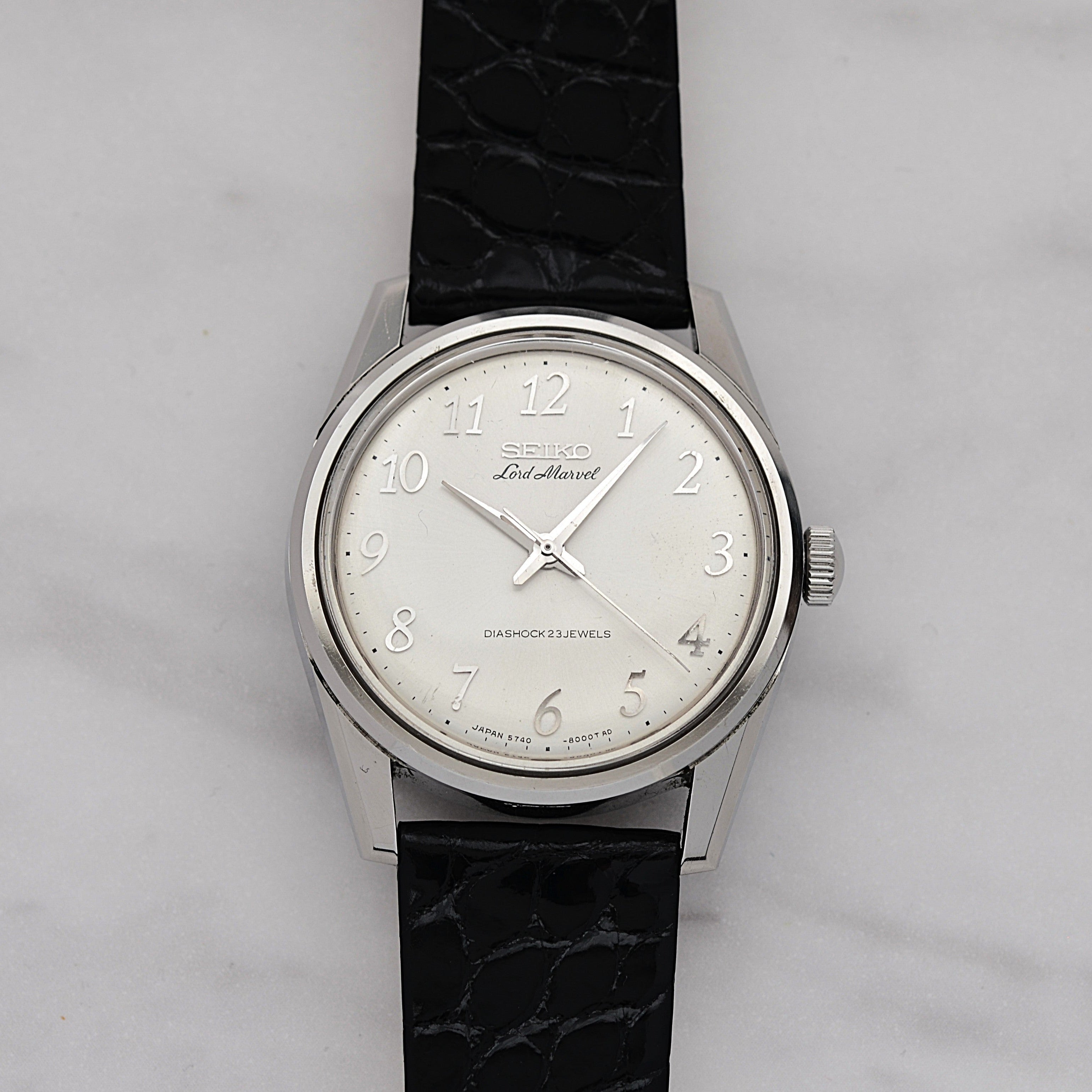 [SEIKO] Seiko Lord Marvel SS Arabia 5740-8000 with genuine buckle