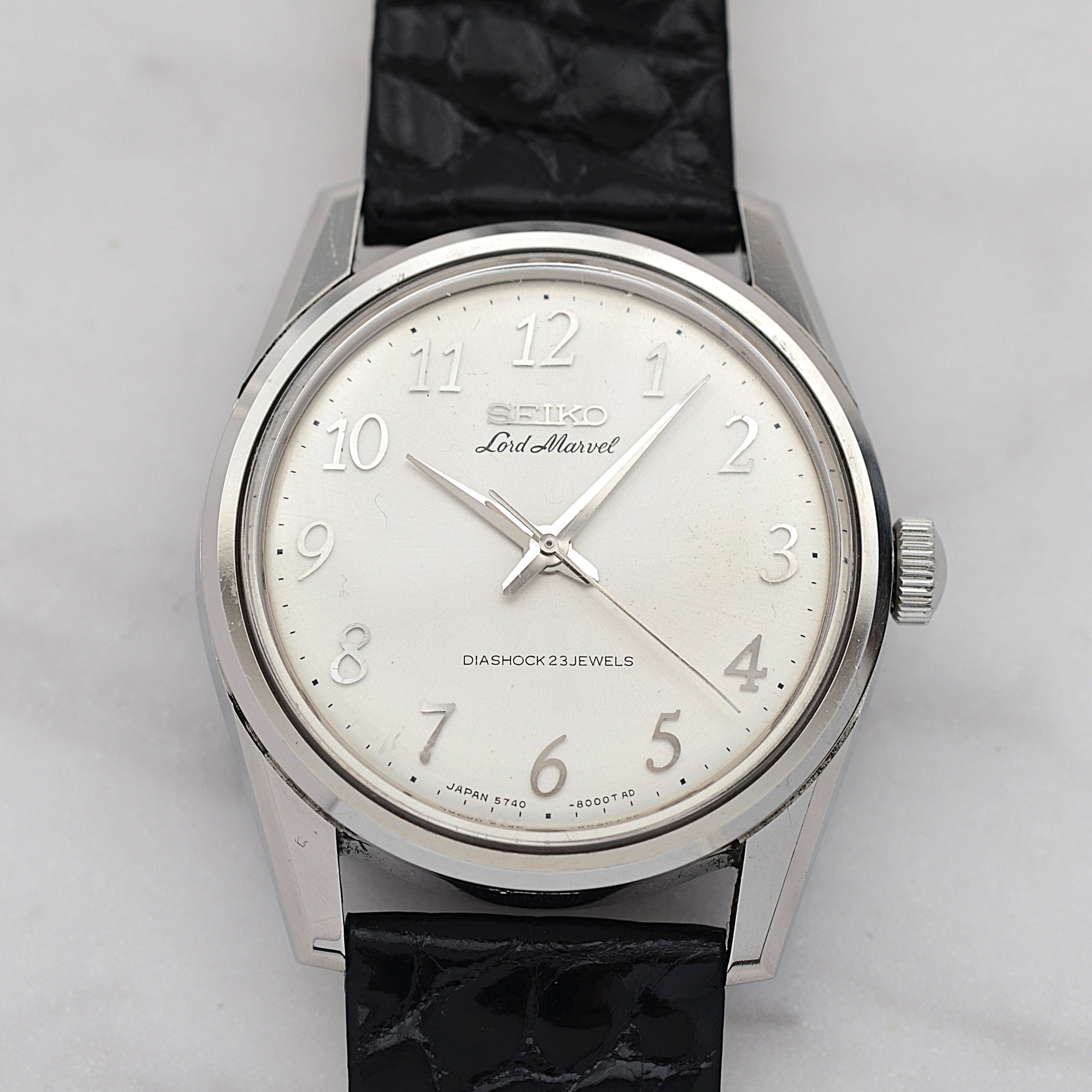 [SEIKO] Seiko Lord Marvel SS Arabia 5740-8000 with genuine buckle