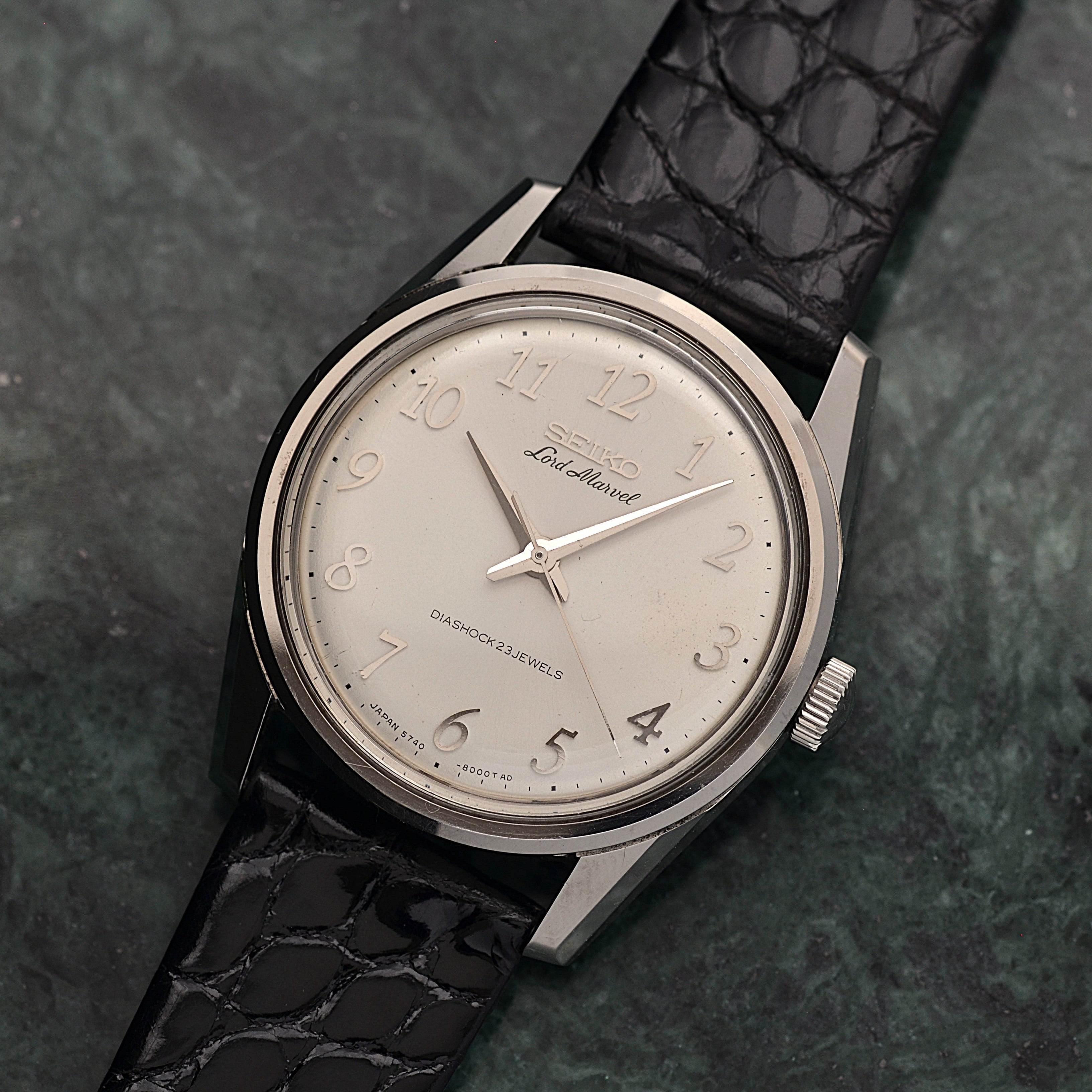 [SEIKO] Seiko Lord Marvel SS Arabia 5740-8000 with genuine buckle