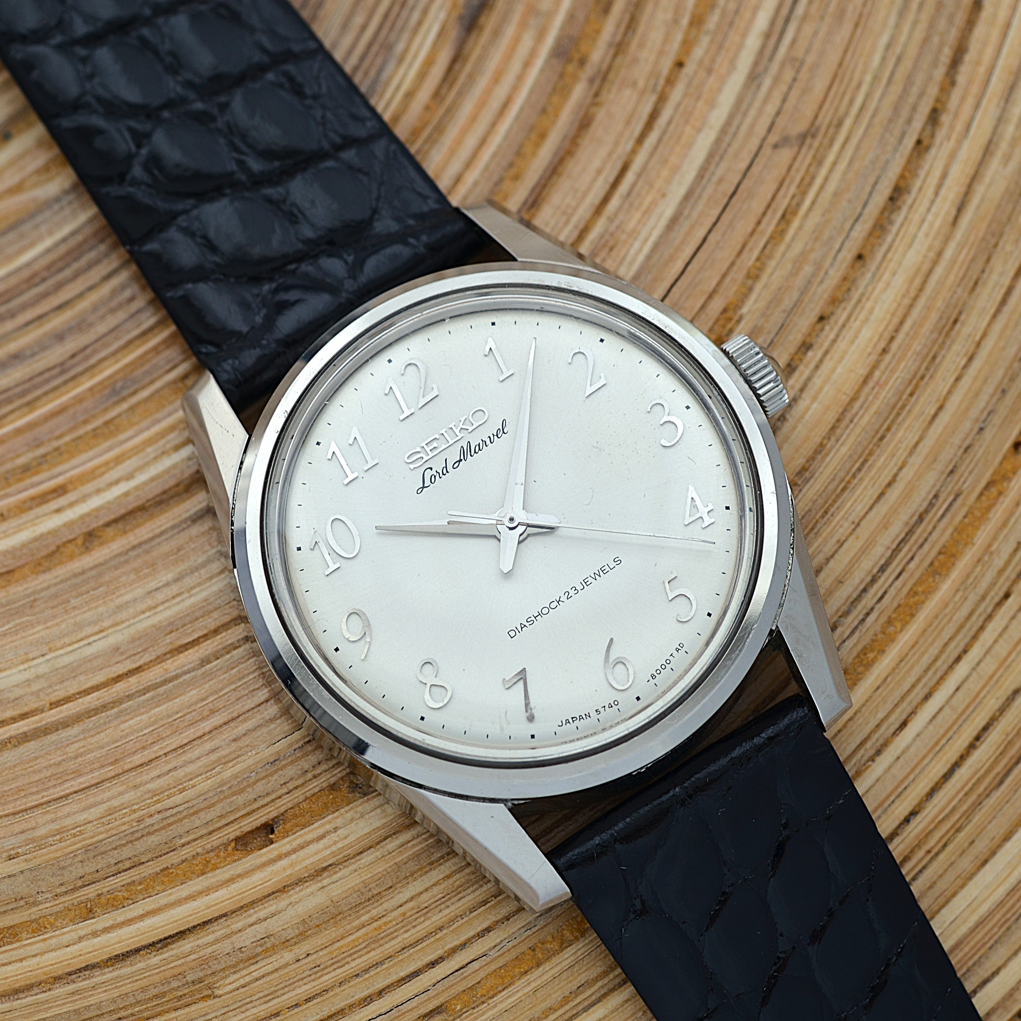 [SEIKO] Seiko Lord Marvel SS Arabia 5740-8000 with genuine buckle