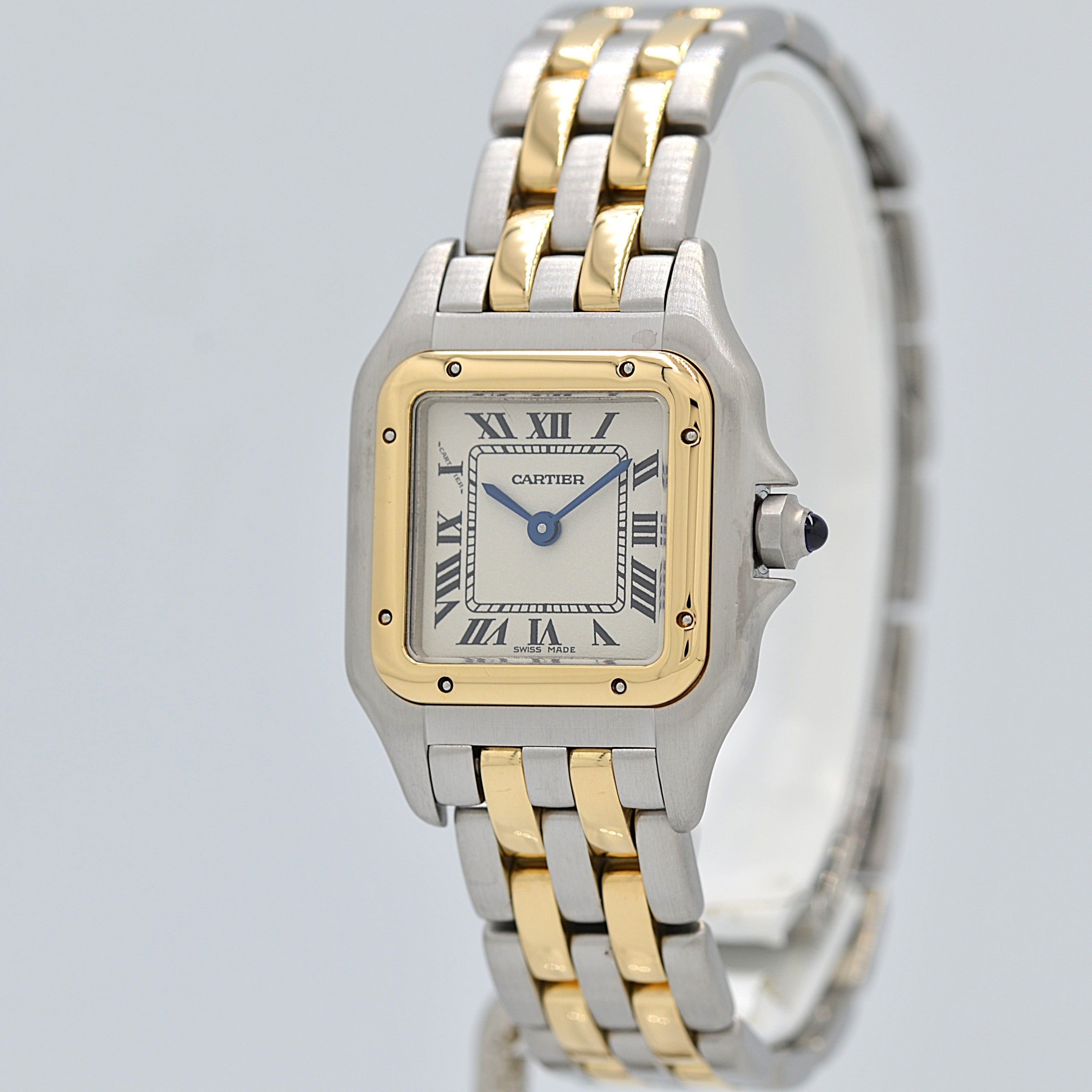 [Cartier] Cartier Panthère SM 2-Row 18K Yellow Gold x Stainless Steel. Complete Cartier Service.