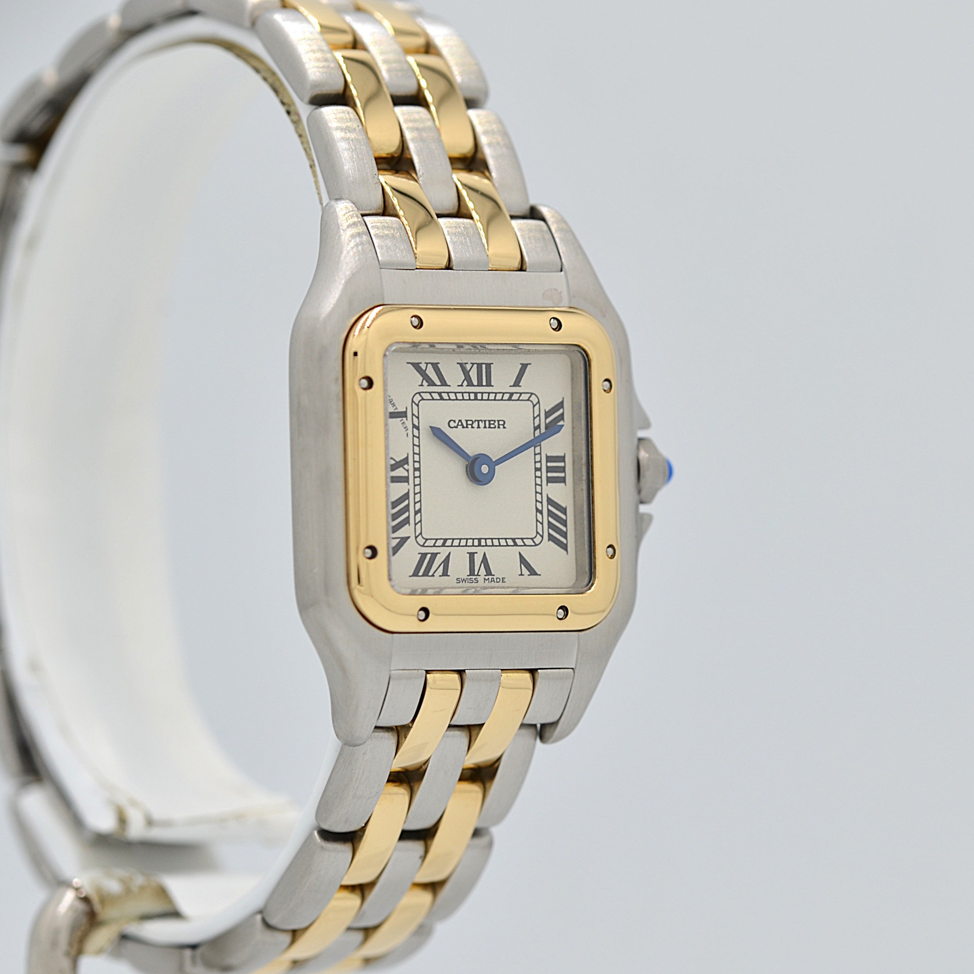 [Cartier] Cartier Panthère SM 2-Row 18K Yellow Gold x Stainless Steel. Complete Cartier Service.