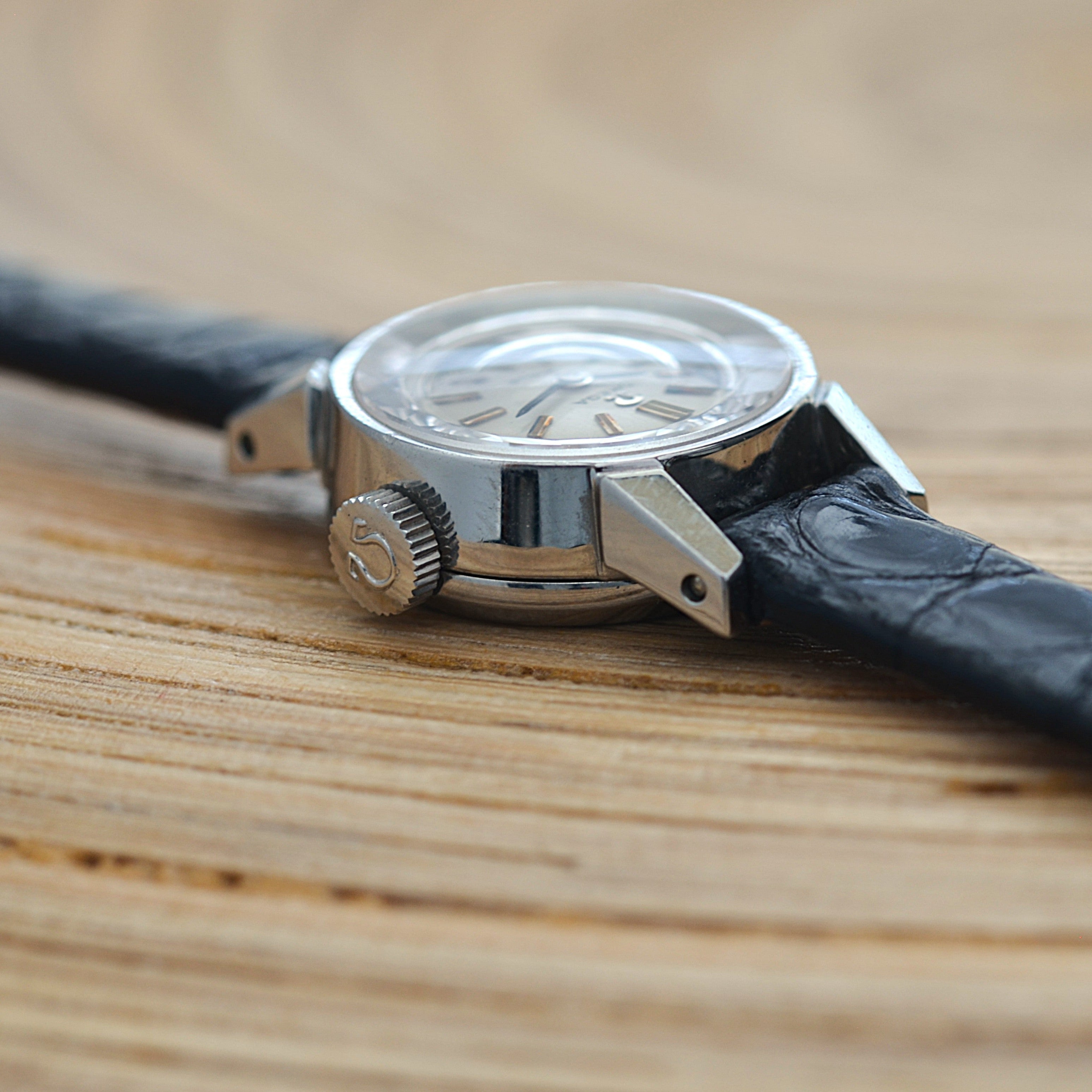 【OMEGA】オメガ デヴィル SS カットガラス デッドストック