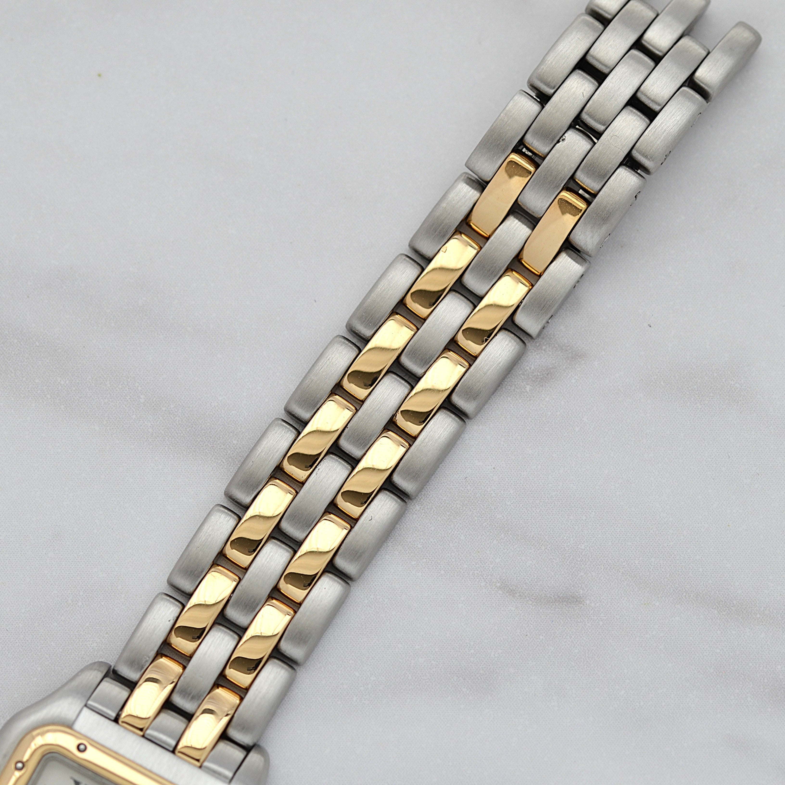 [Cartier] Cartier Panthère SM 2-Row 18K Yellow Gold x Stainless Steel. Complete Cartier Service.