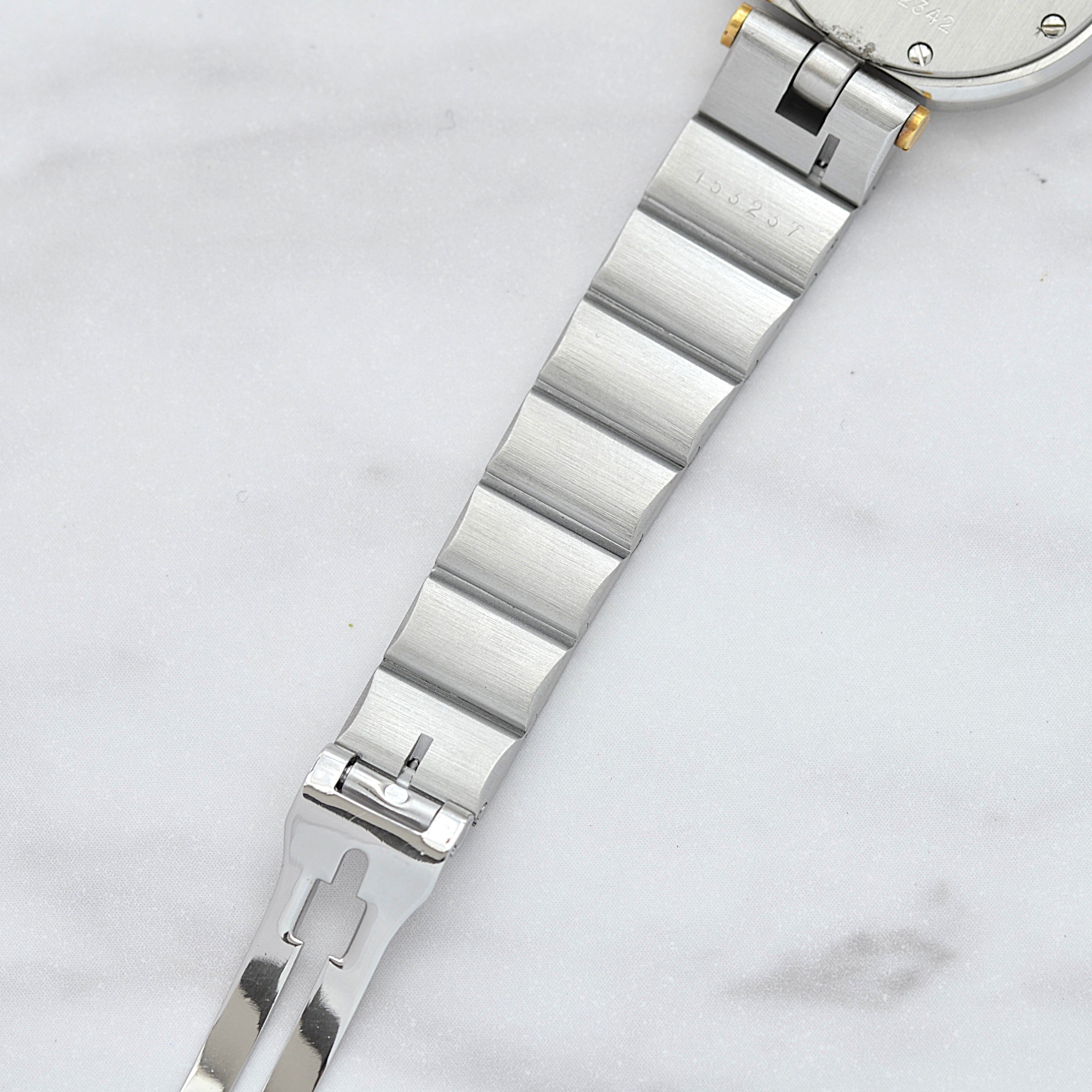 【Cartier】カルティエ サントスヴァンドーム SM 18KYG×SS カルティエコンプリートサービス済み