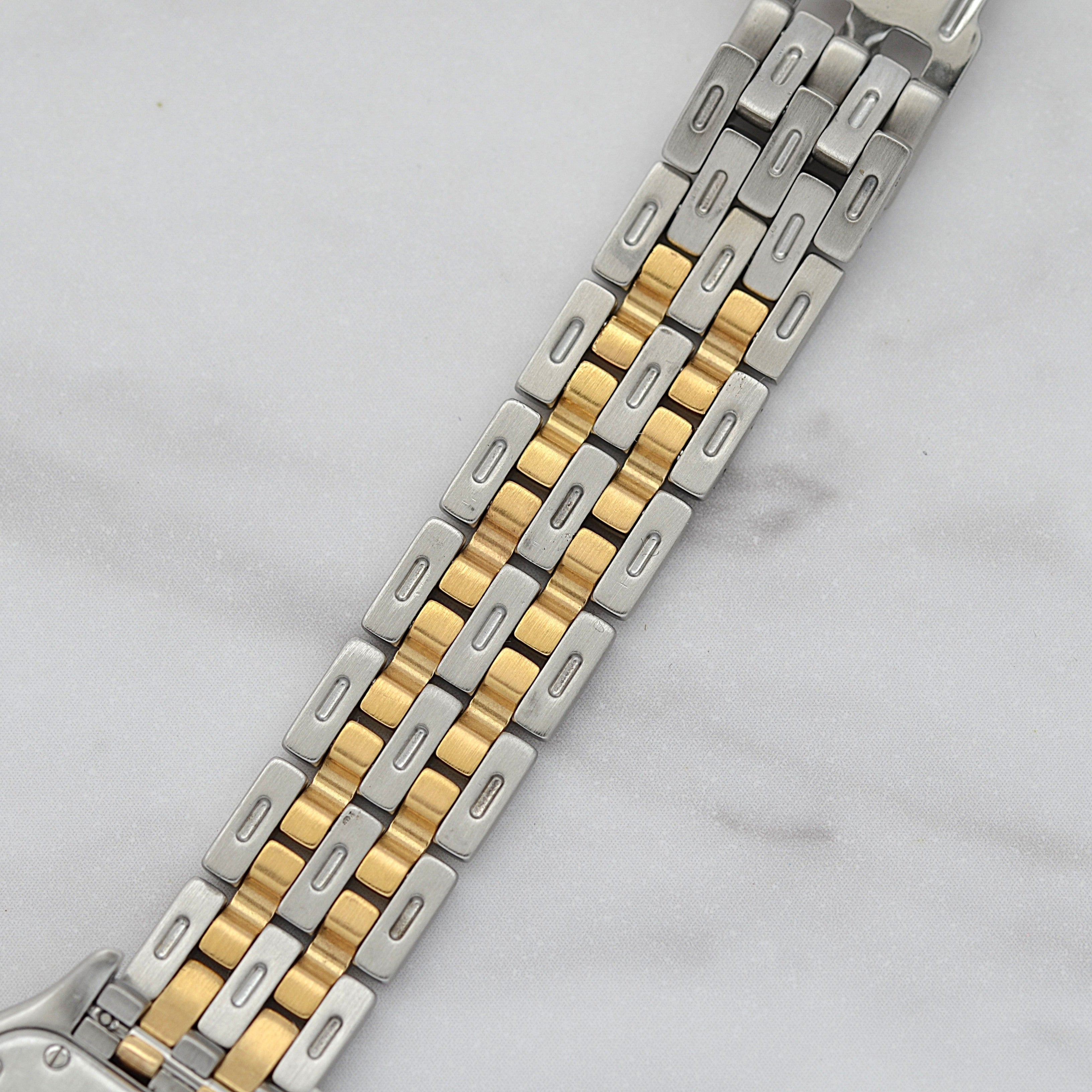 [Cartier] Cartier Panthère SM 2-Row 18K Yellow Gold x Stainless Steel. Complete Cartier Service.