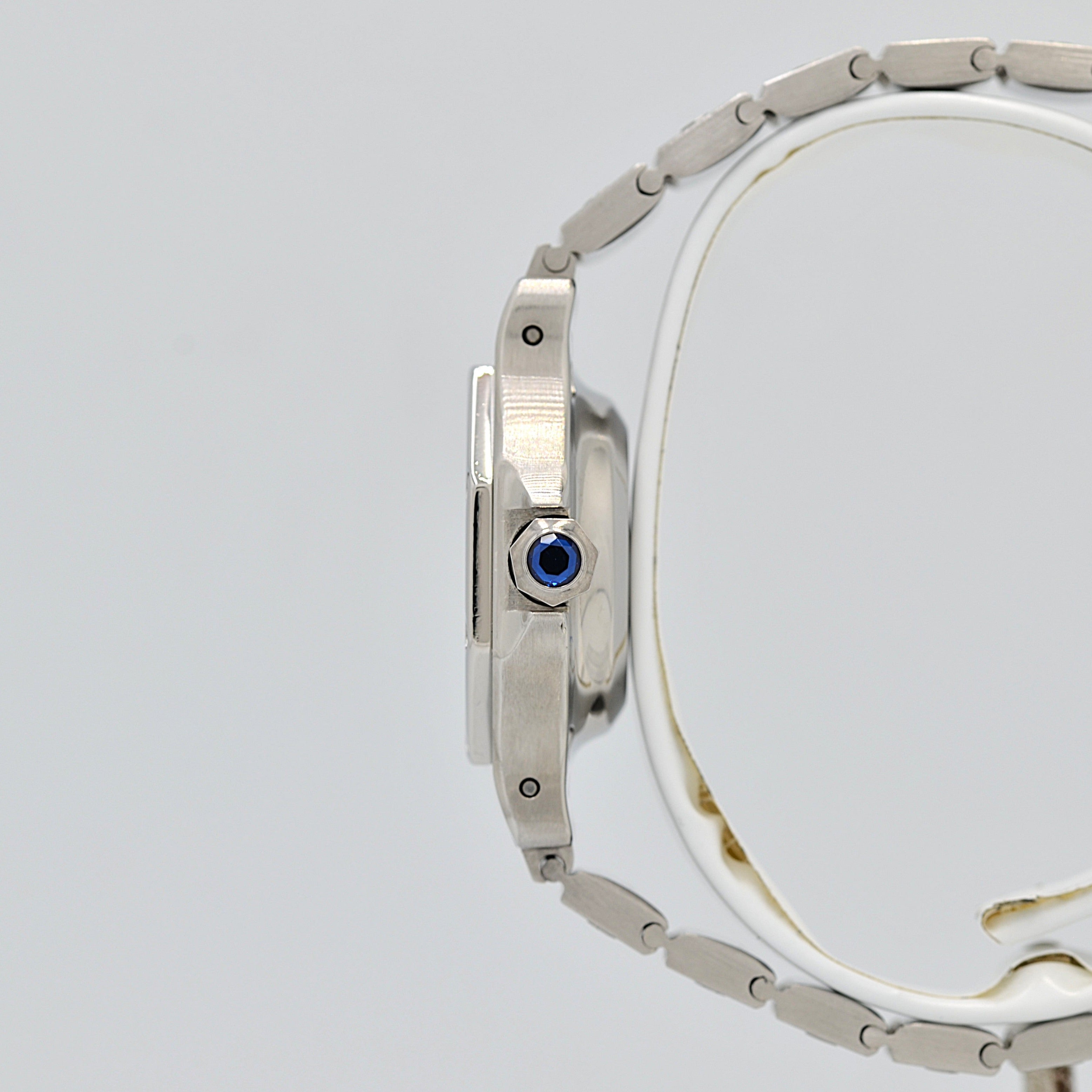 【Cartier】カルティエ サントスオクタゴンSM ステンレス カルティエコンプリートサービス済み