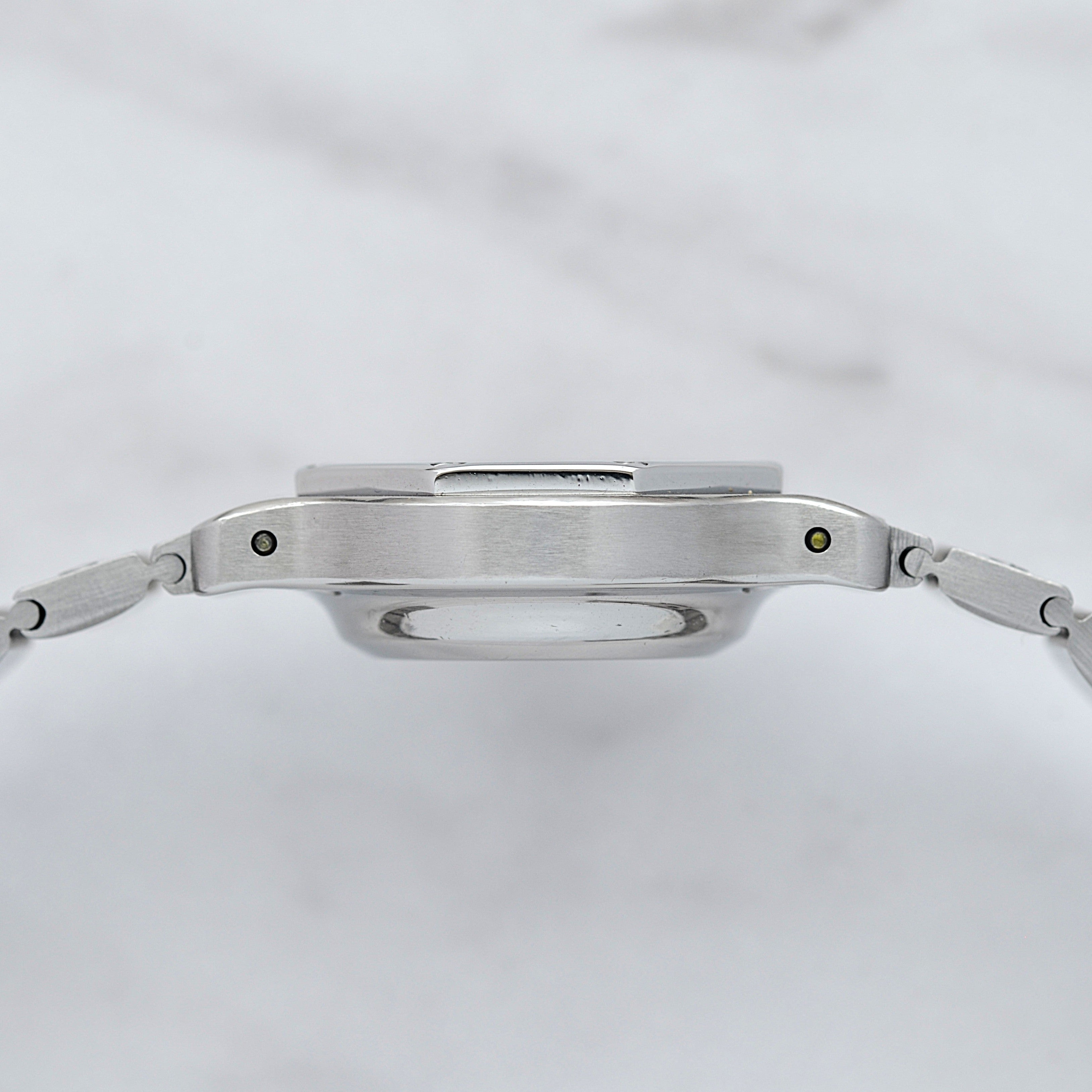 【Cartier】カルティエ サントスオクタゴンSM ステンレス カルティエコンプリートサービス済み