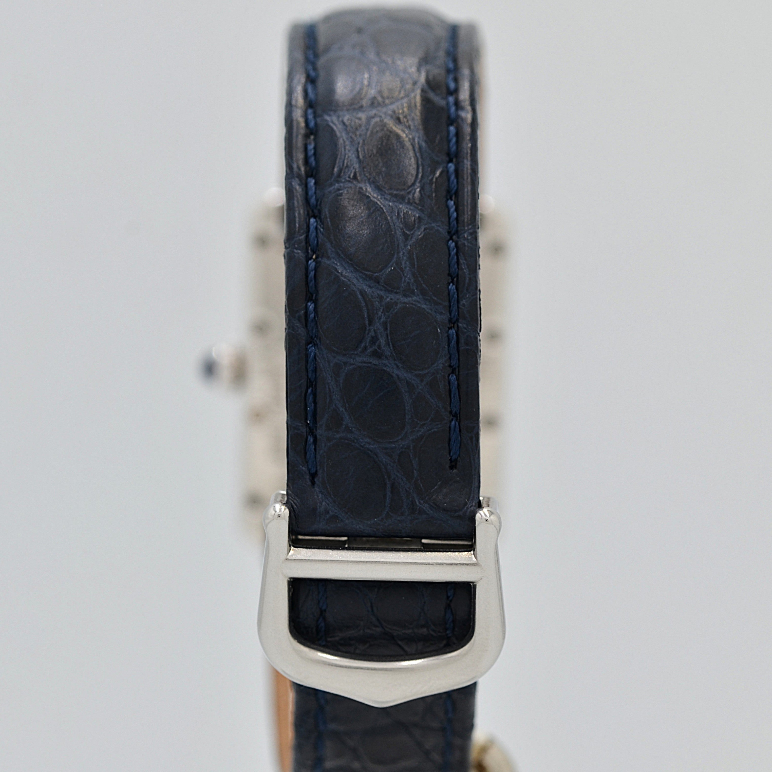 【Cartier】カルティエ マストタンクSM 後期型 飛びローマ 純正Dバックル付き