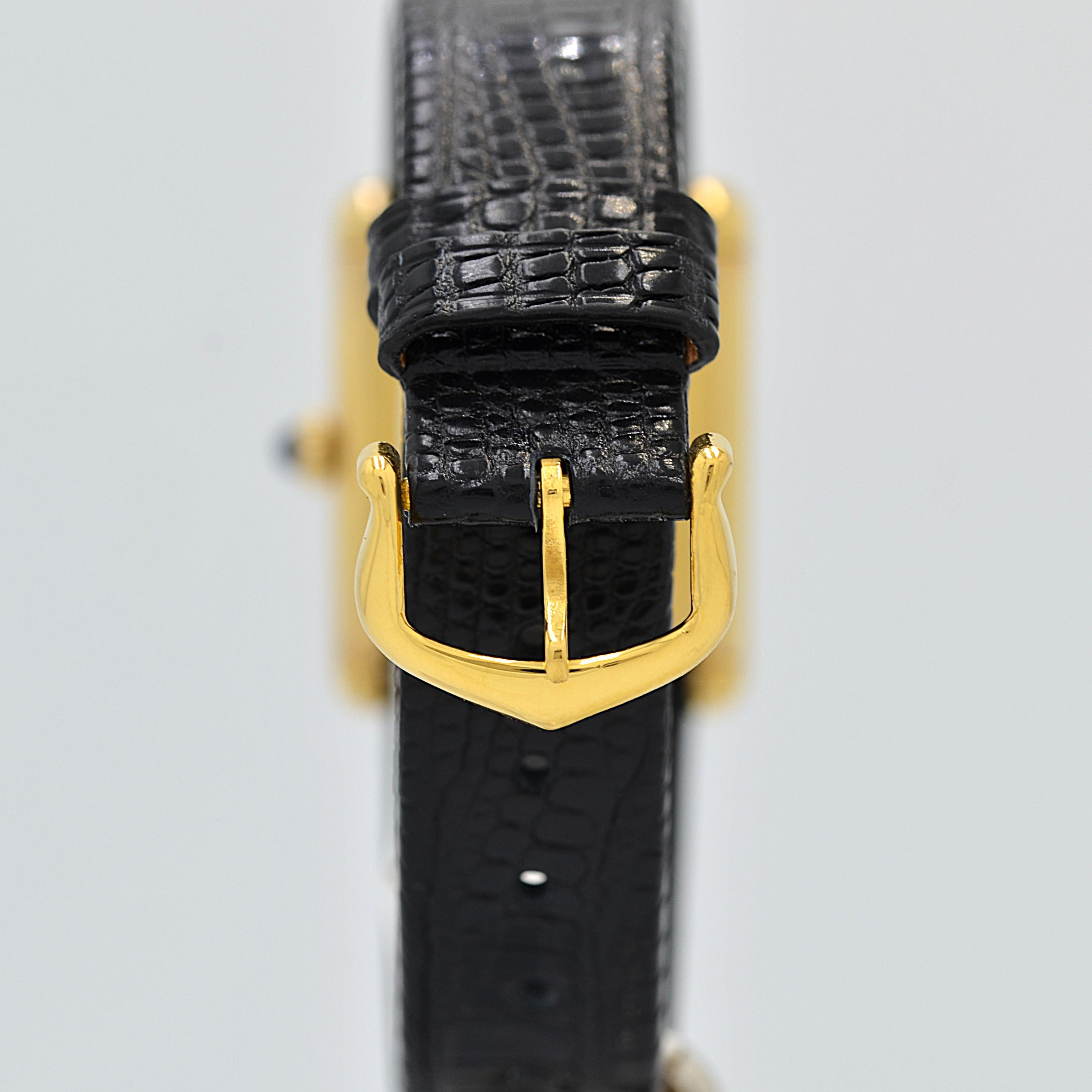 【Cartier】カルティエ マストタンクLM アイボリーローマ 手巻き 付属品完備