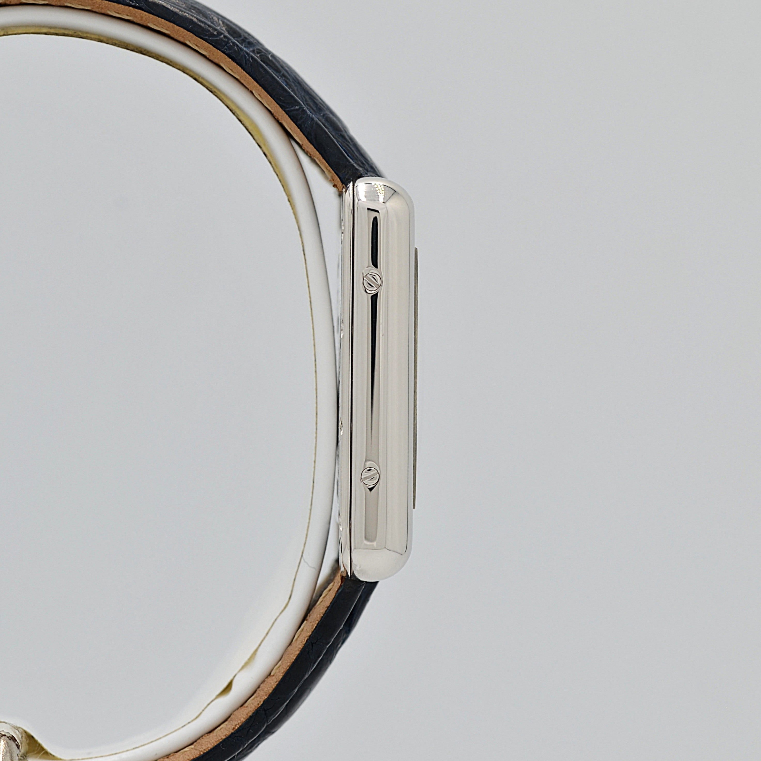 【Cartier】カルティエ マストタンクSM 後期型 飛びローマ 純正Dバックル付き