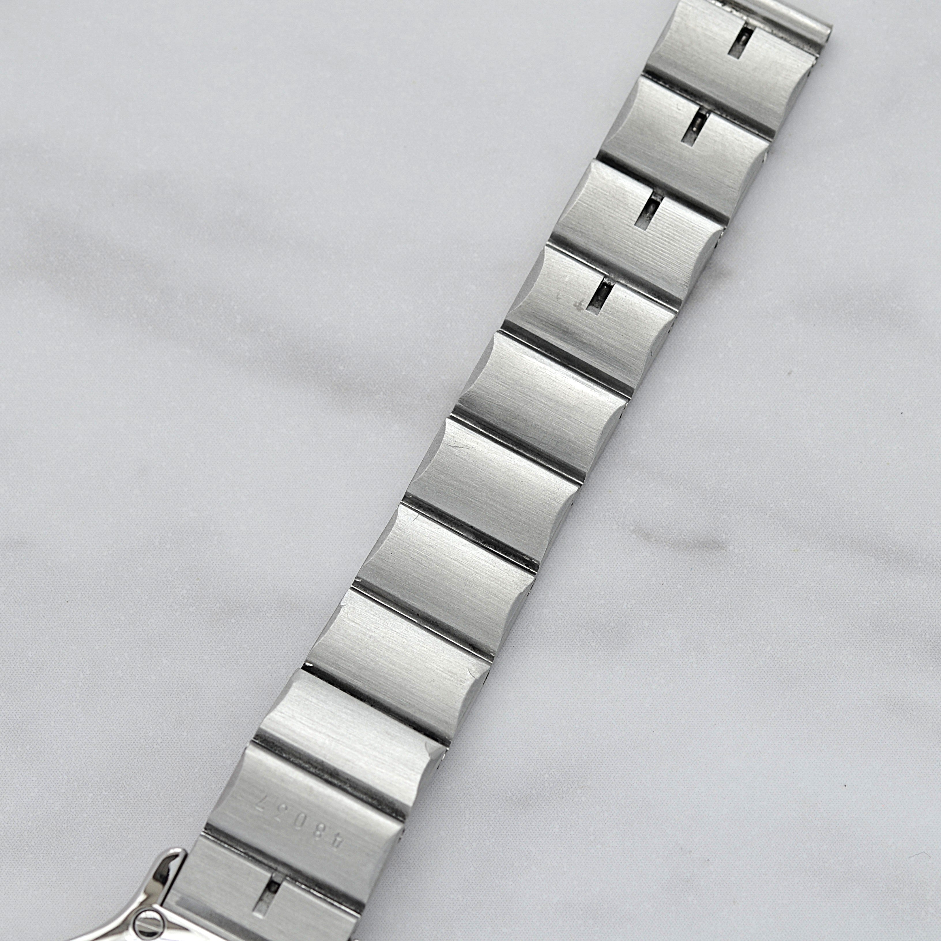 【Cartier】カルティエ サントスオクタゴンSM ステンレス カルティエコンプリートサービス済み