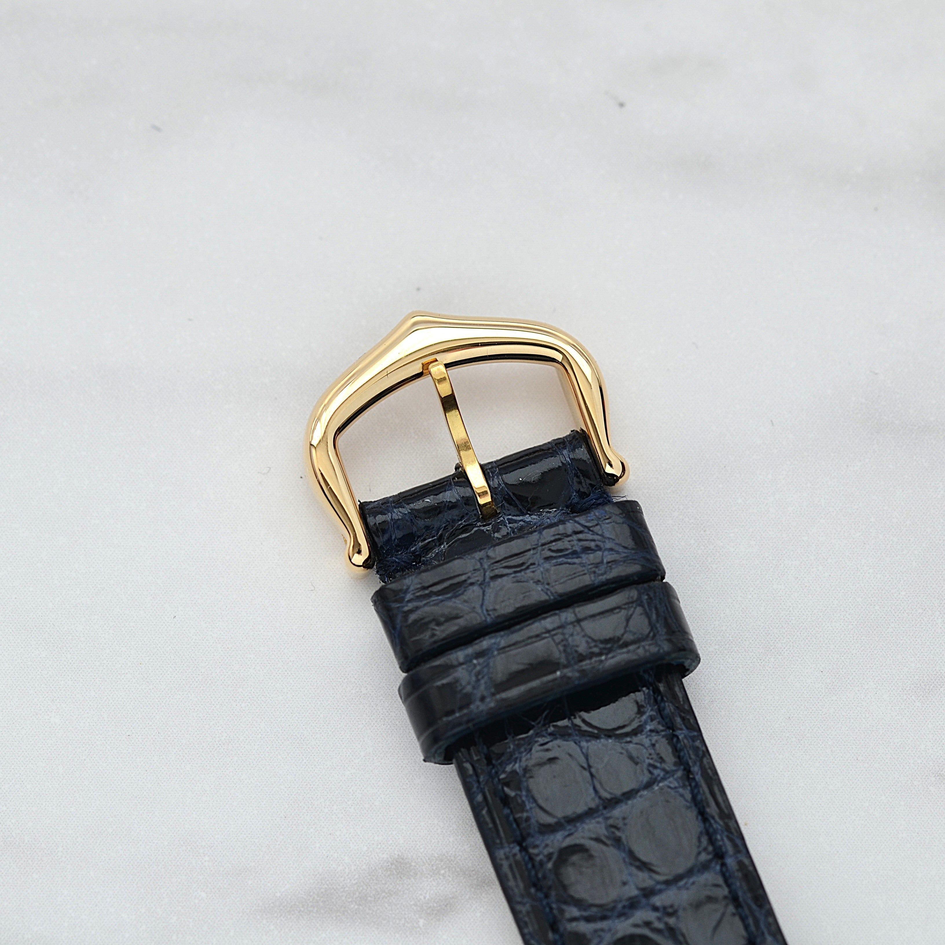 【Cartier】カルティエ タンクルイカルティエSM 18KYG カルティエコンプリートサービス済み