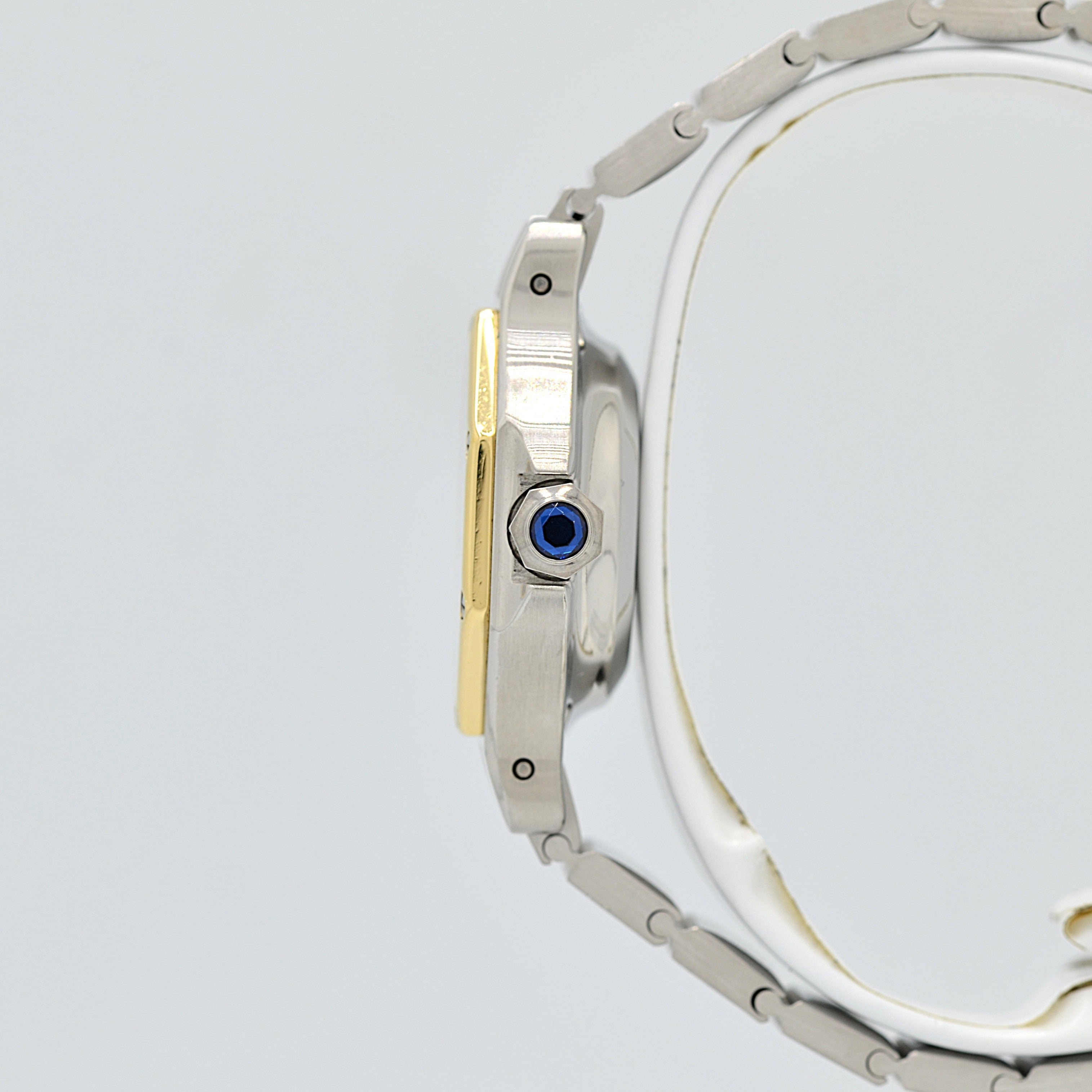 【Cartier】カルティエ サントスオクタゴンSM 18KYG×SS 永久保証書付き