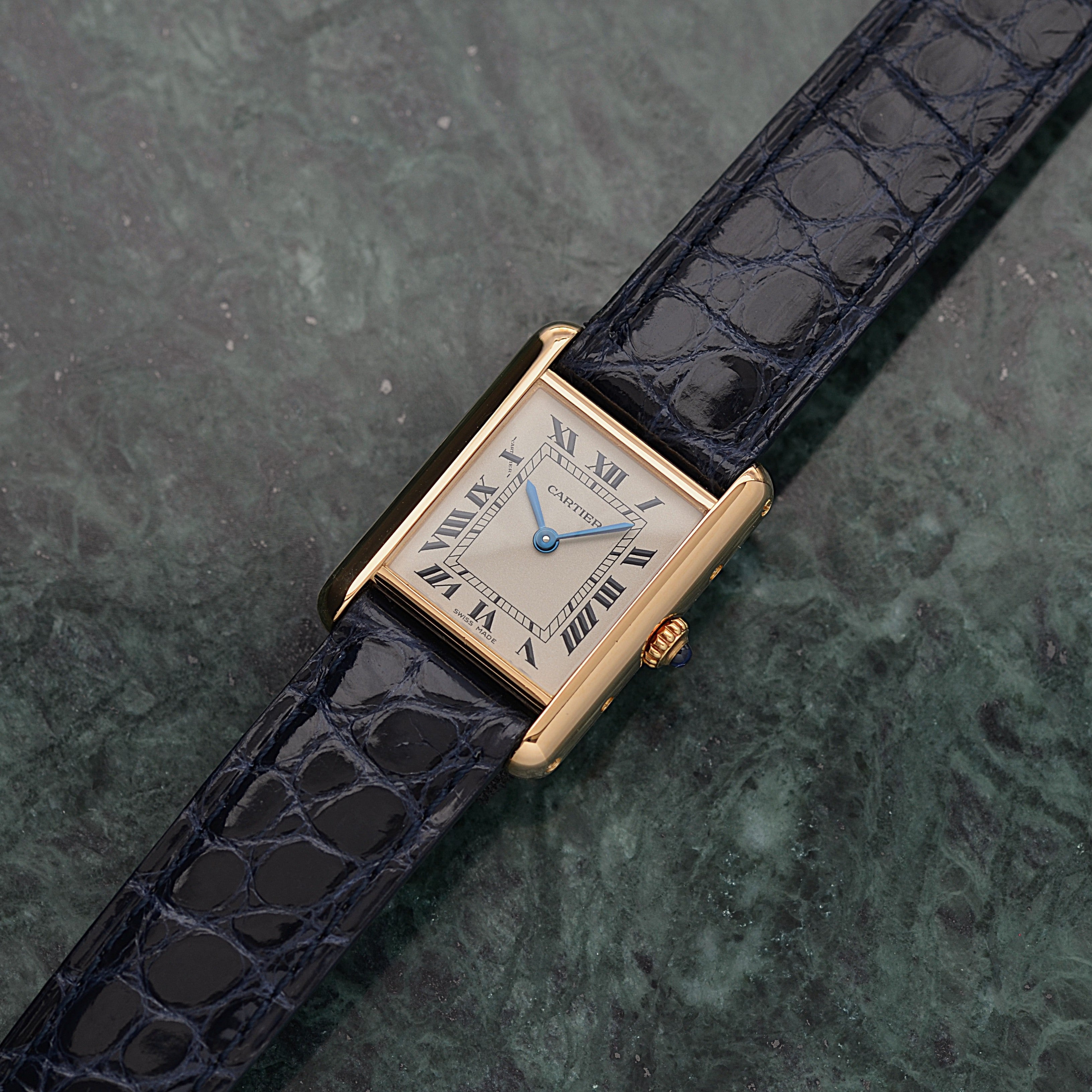 Cartier】カルティエ タンクルイカルティエSM 18KYG カルティエ