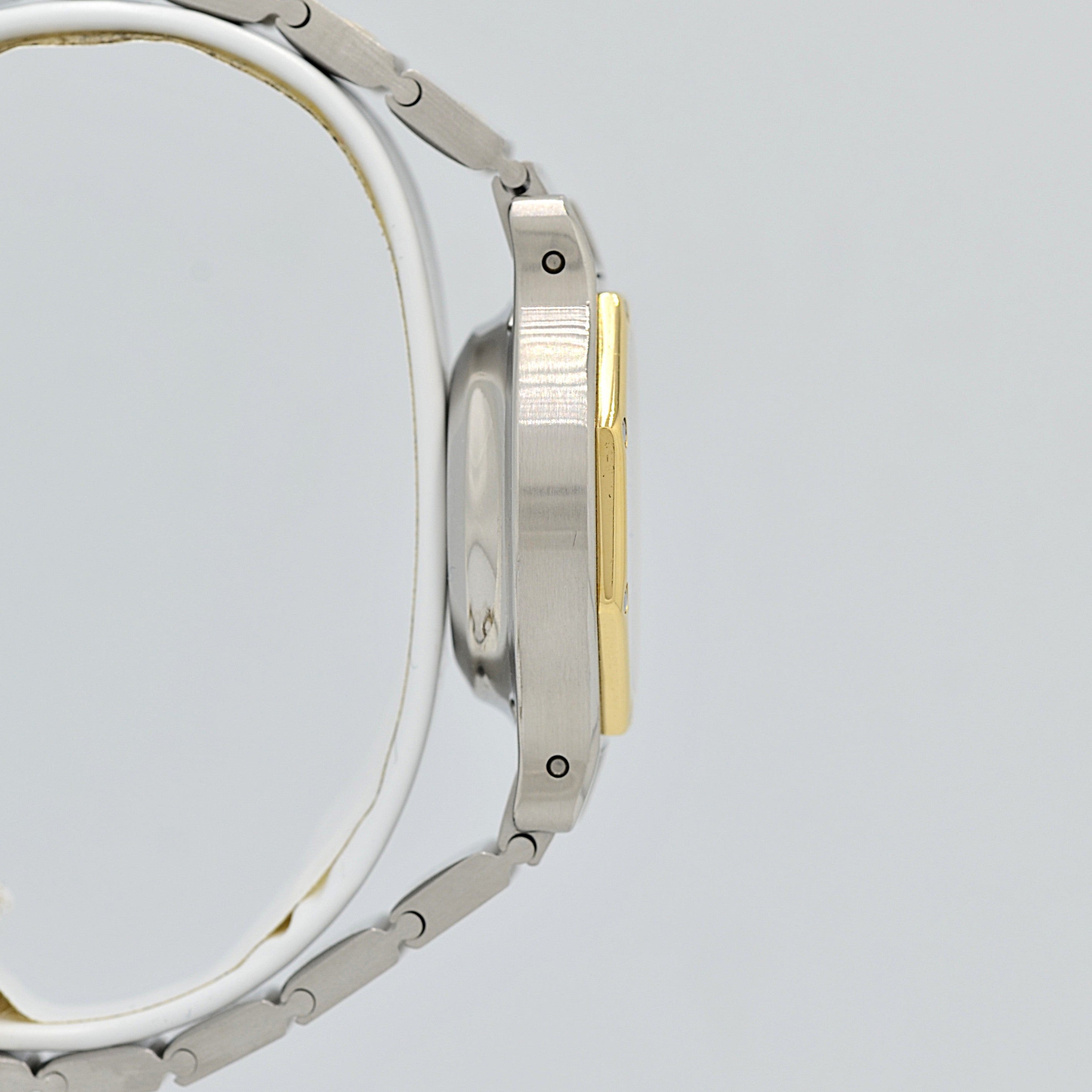 【Cartier】カルティエ サントスオクタゴンSM 18KYG×SS 永久保証書付き