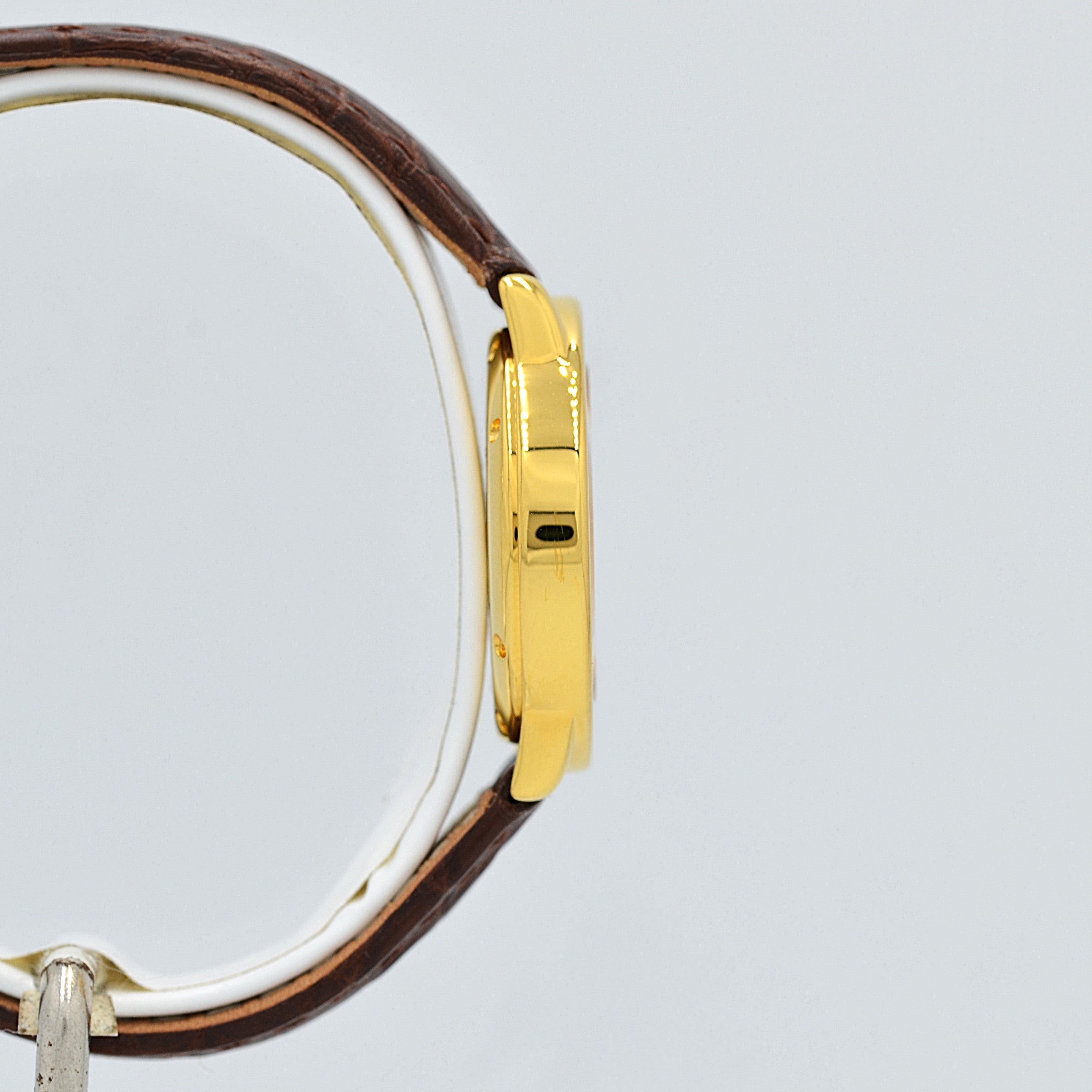 [Cartier] Cartier Must Ronde SM Ivory Roman with Genuine Buckle