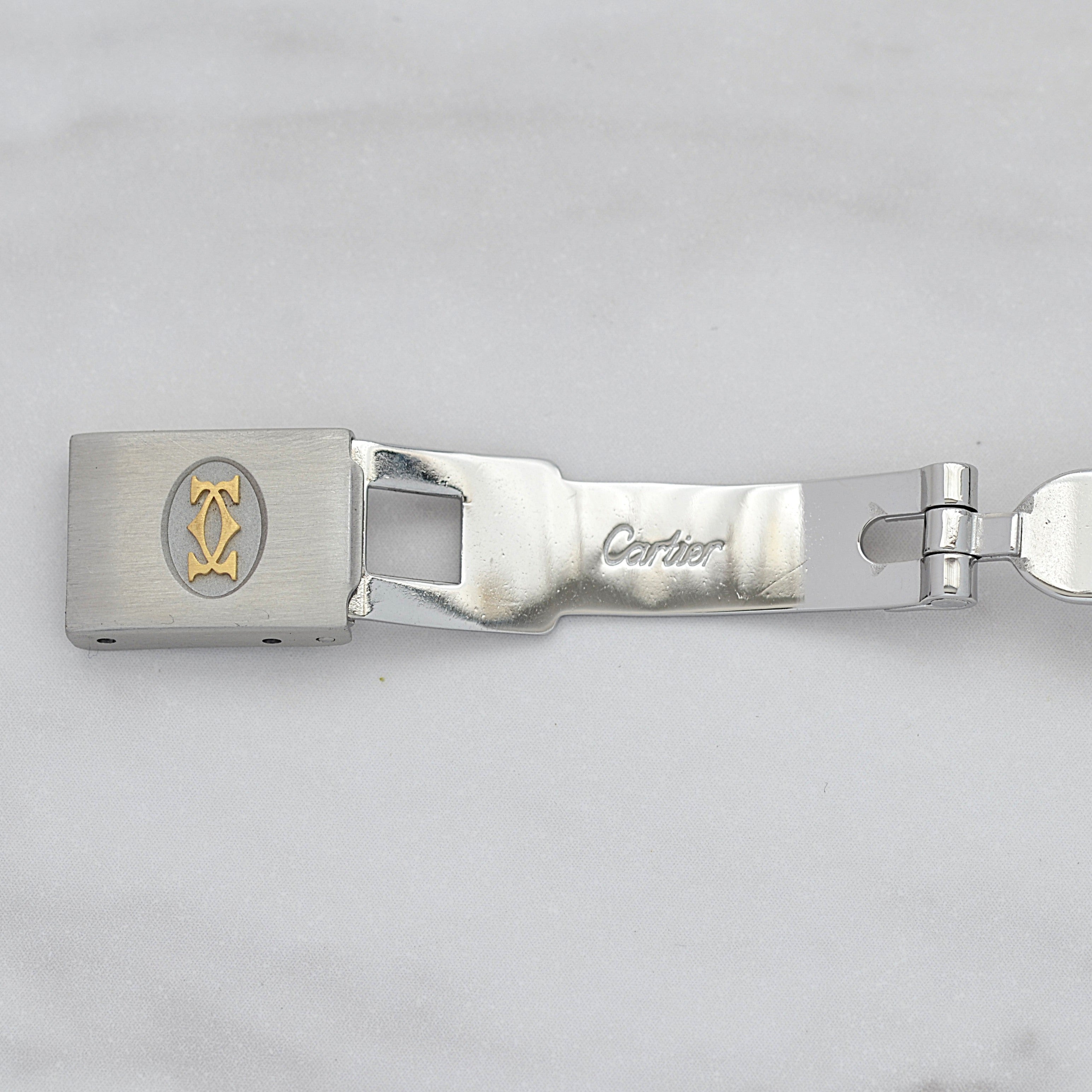 【Cartier】カルティエ サントスオクタゴンSM 18KYG×SS 永久保証書付き