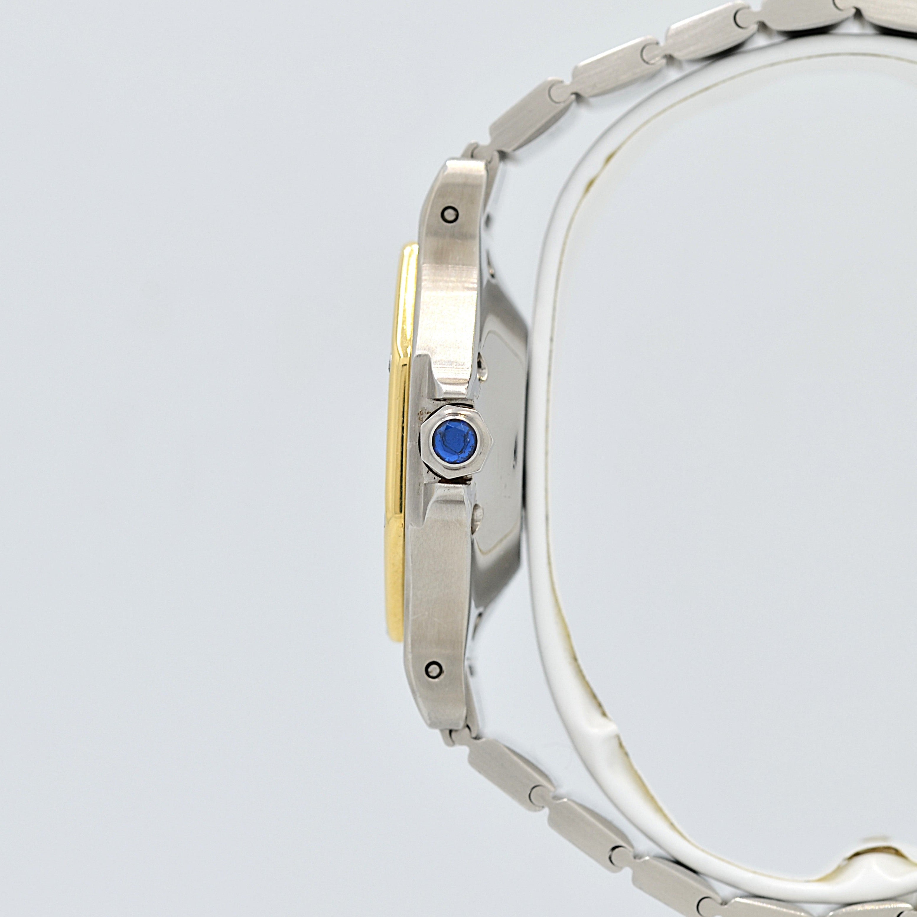 【Cartier】カルティエ サントスオクタゴンLM 18KYG×SS SWISS MADE 表記