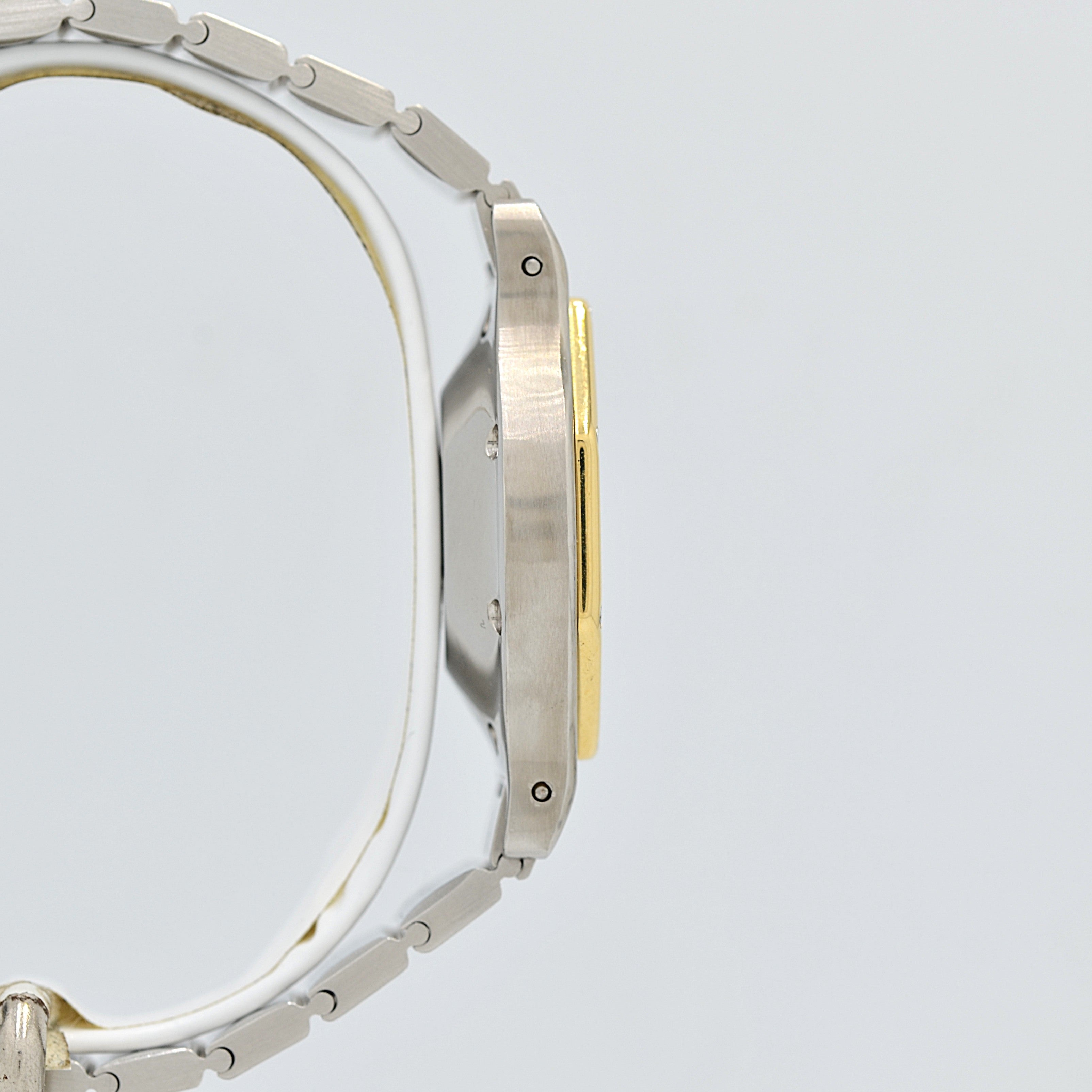 【Cartier】カルティエ サントスオクタゴンLM 18KYG×SS SWISS MADE 表記