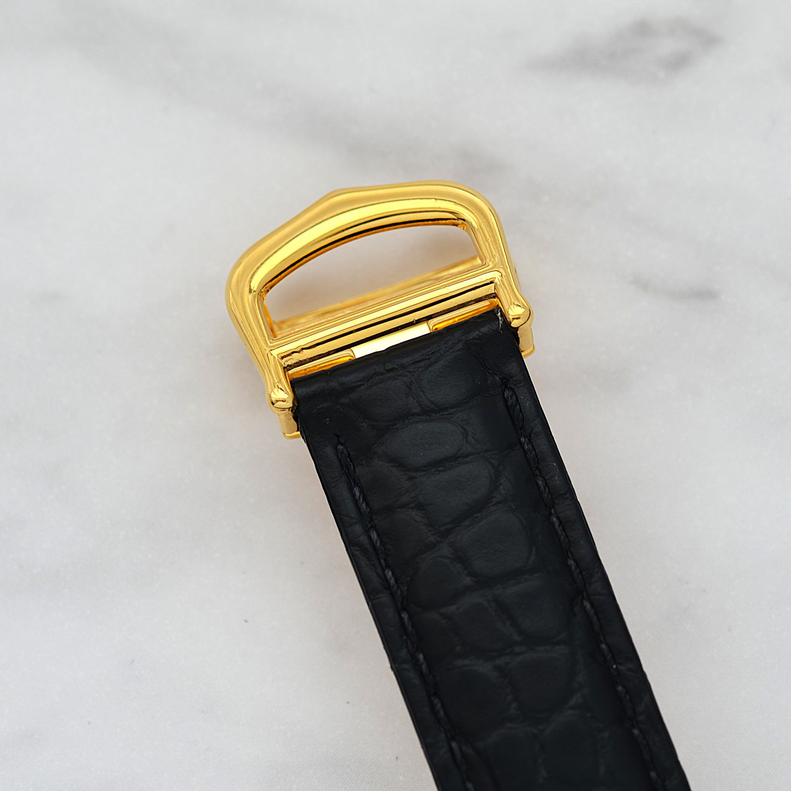 【Cartier】カルティエ マストタンクLM 飛びアラビア 付属品完備 カルティエコンプリートサービス済み