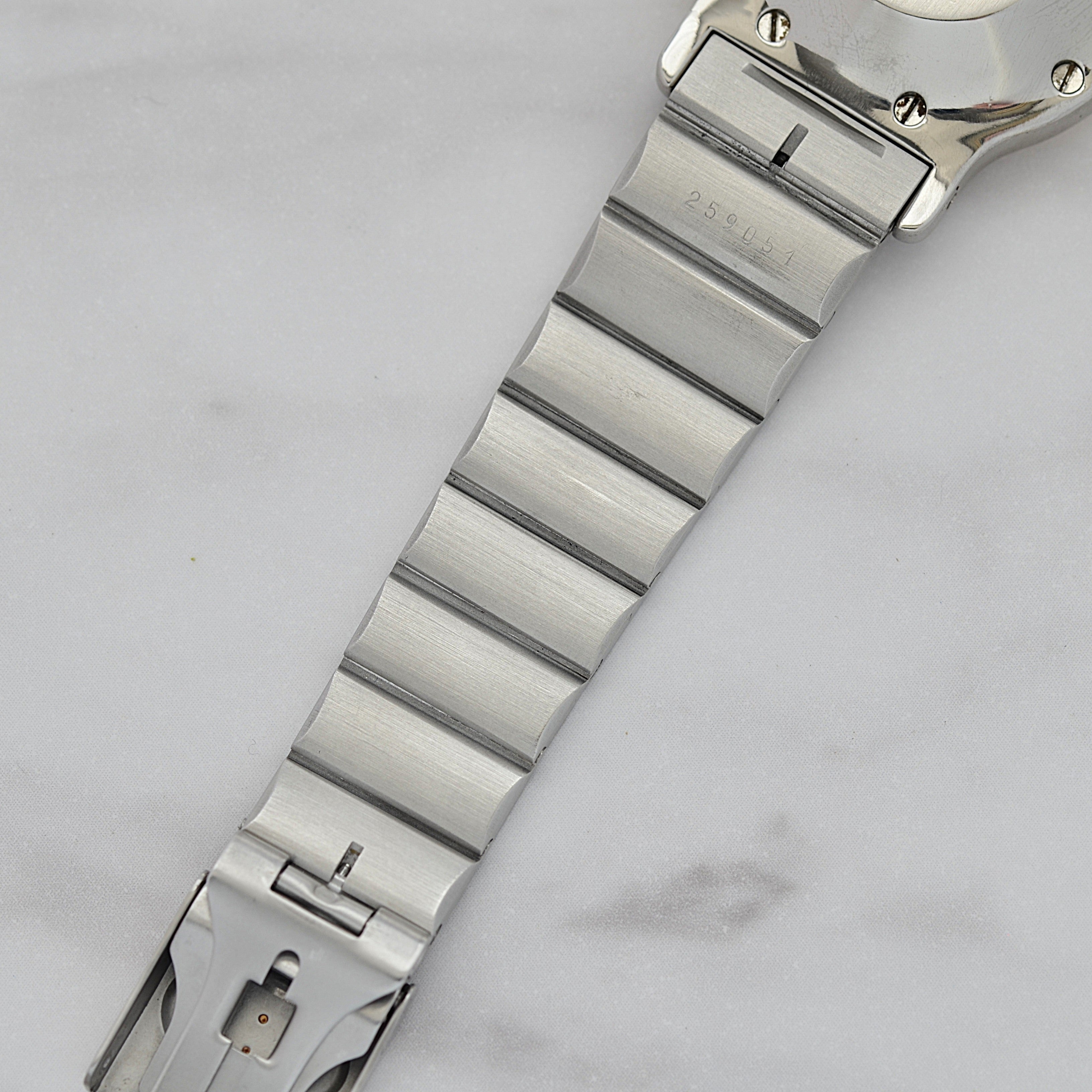 【Cartier】カルティエ サントスオクタゴンLM 18KYG×SS SWISS MADE 表記