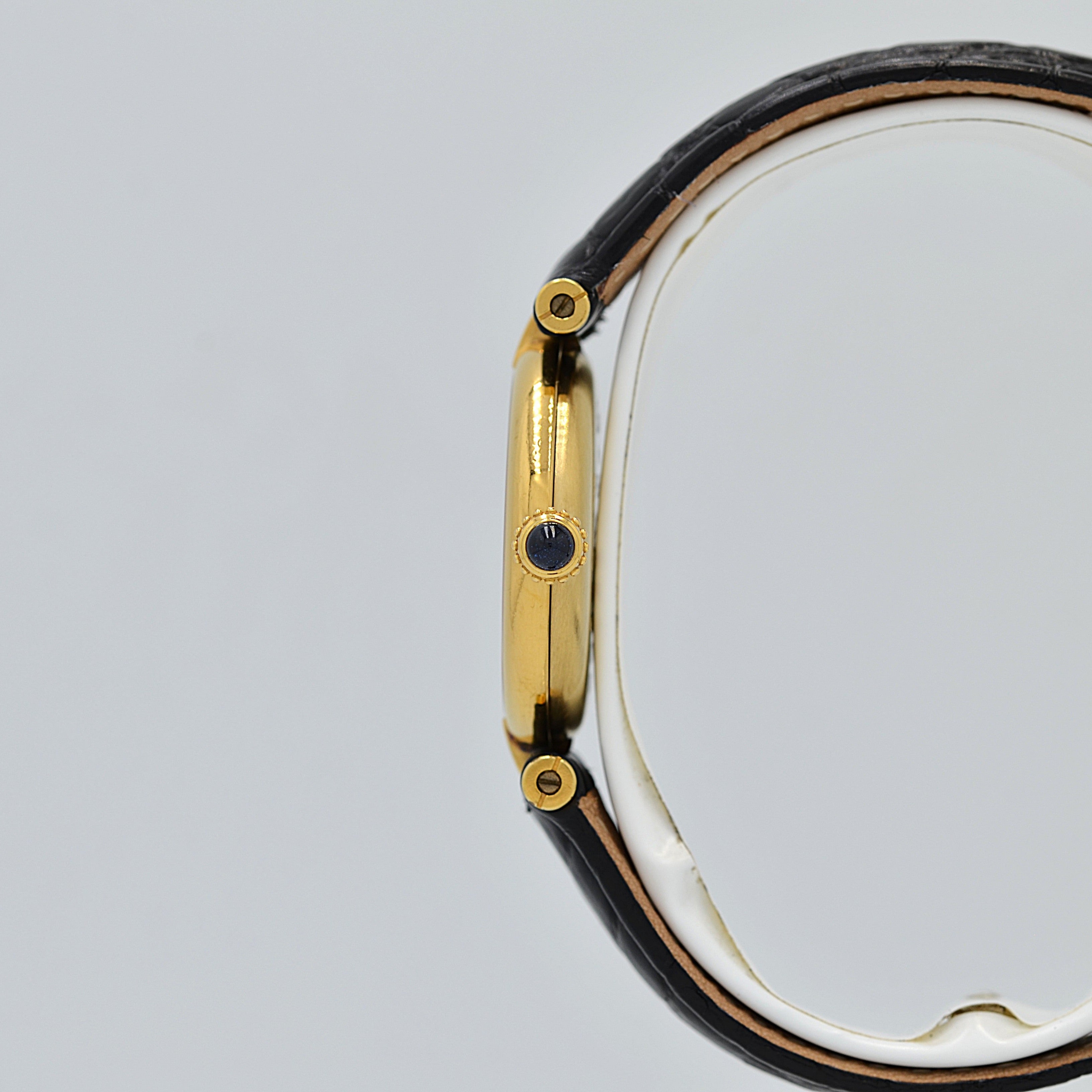 【Cartier】カルティエ マストヴァンドームSM アラビア 純正Dバックル付き