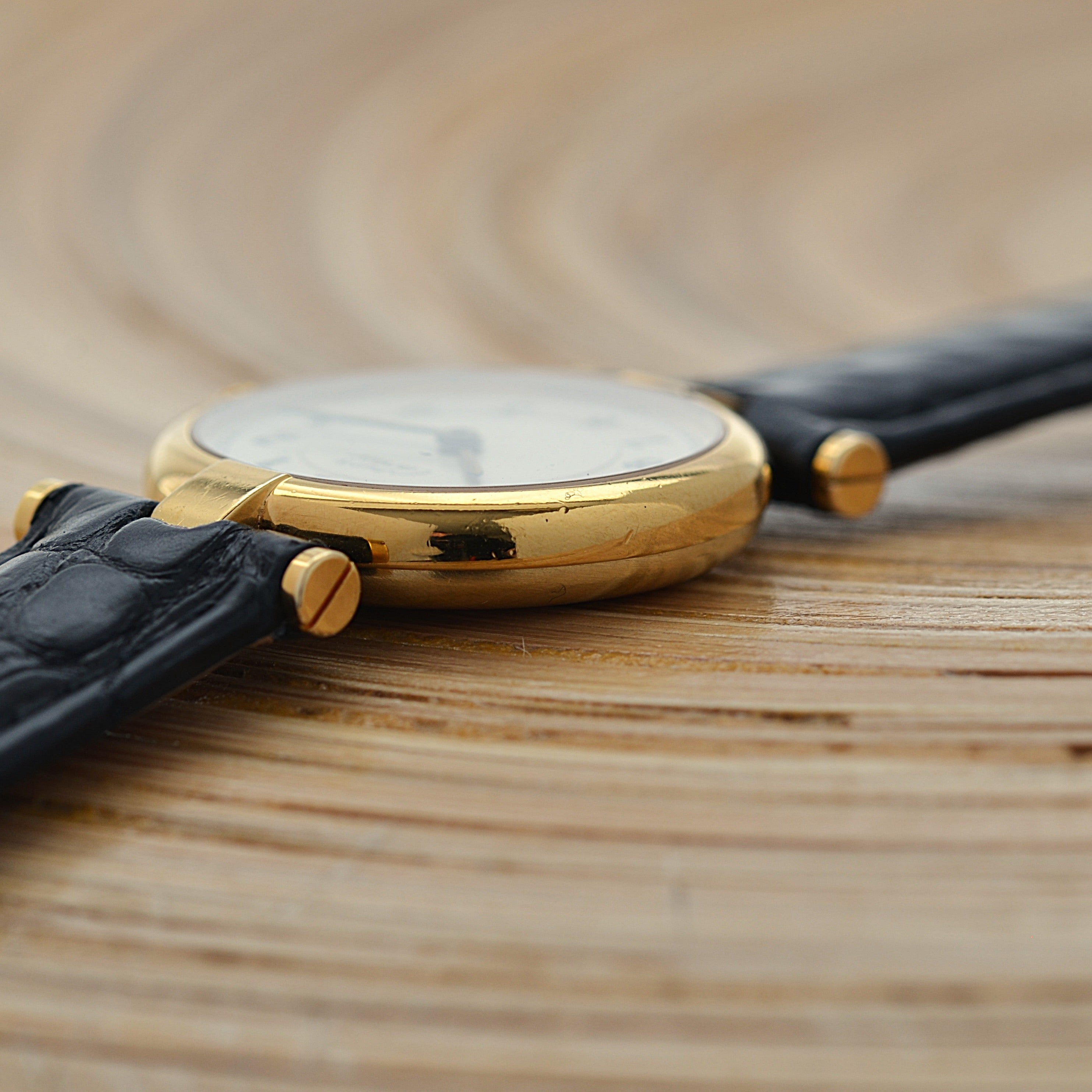 【Cartier】カルティエ マストヴァンドームSM アラビア 純正Dバックル付き