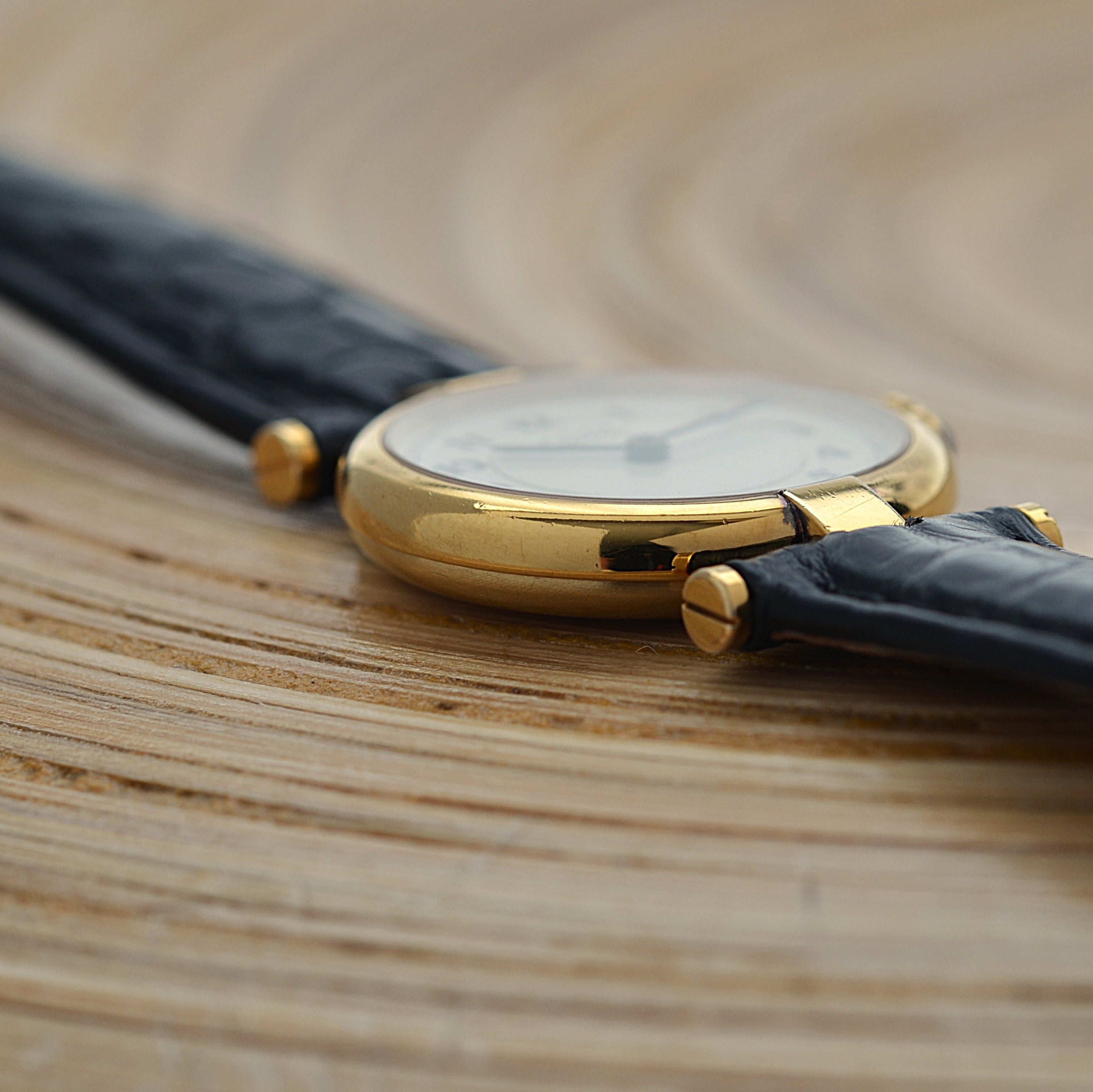 【Cartier】カルティエ マストヴァンドームSM アラビア 純正Dバックル付き