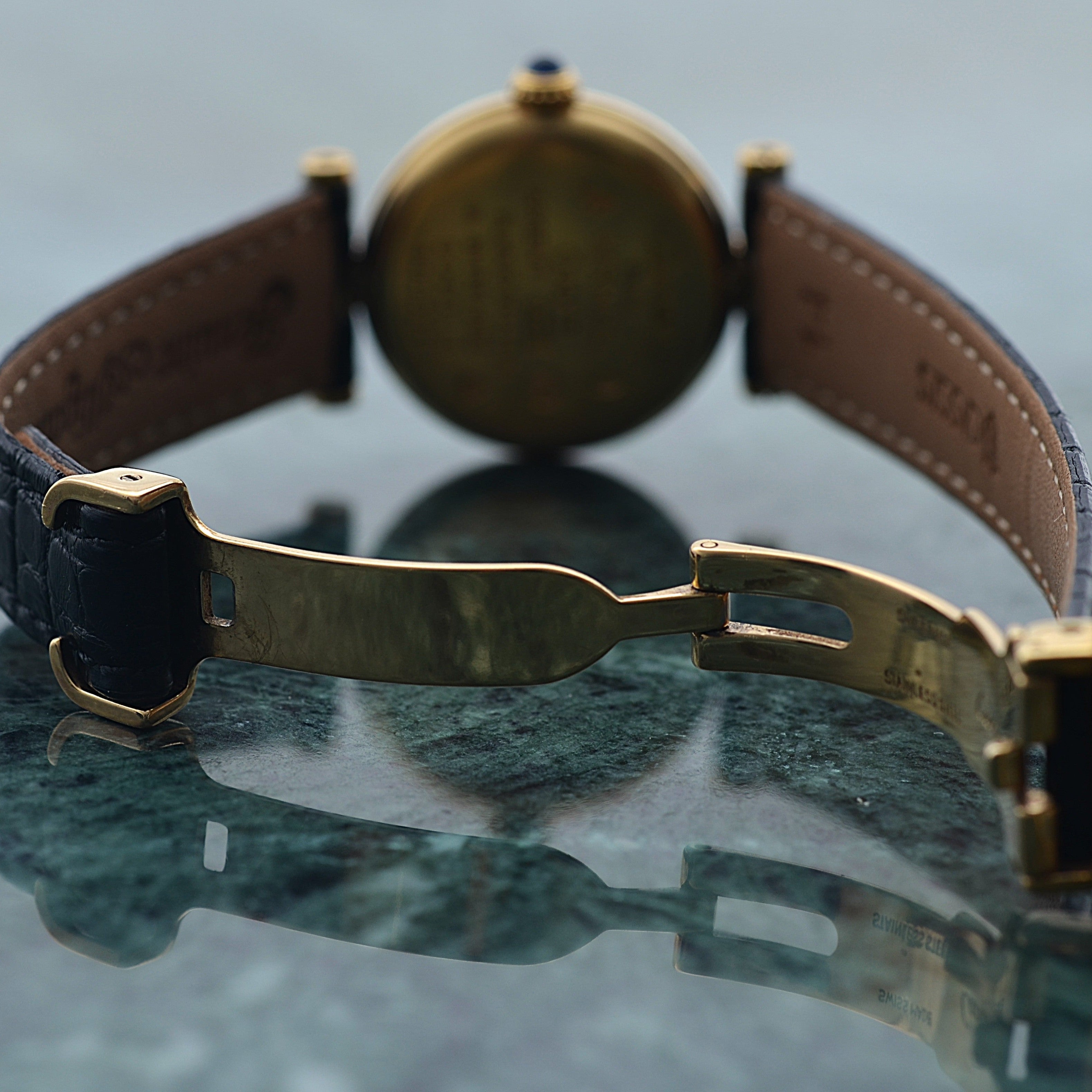 【Cartier】カルティエ マストヴァンドームSM アラビア 純正Dバックル付き