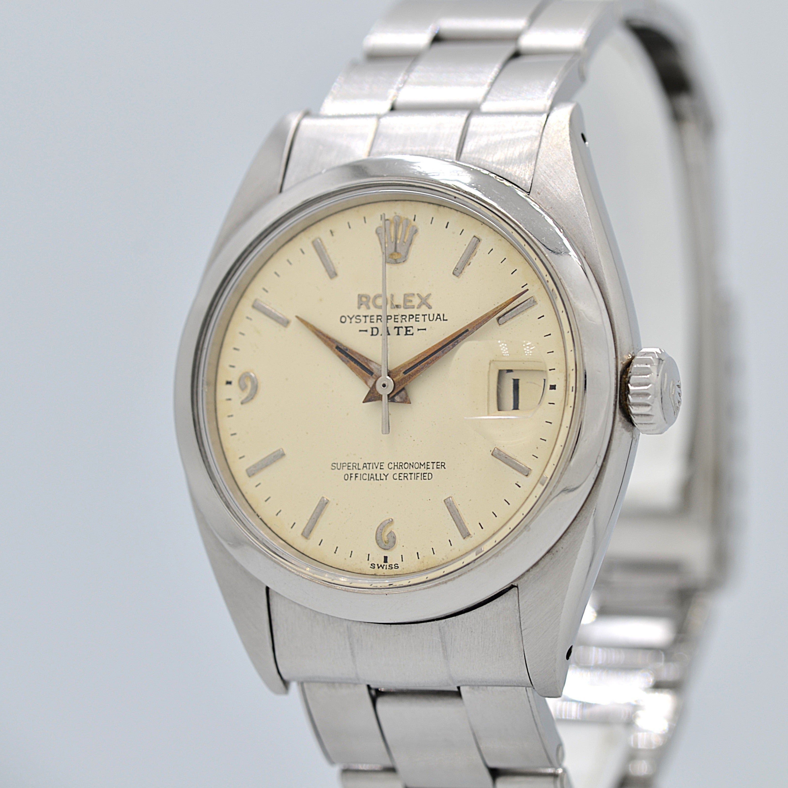 [ROLEX] Rolex Perpetual Date Ref.1500 Arabic 6/9