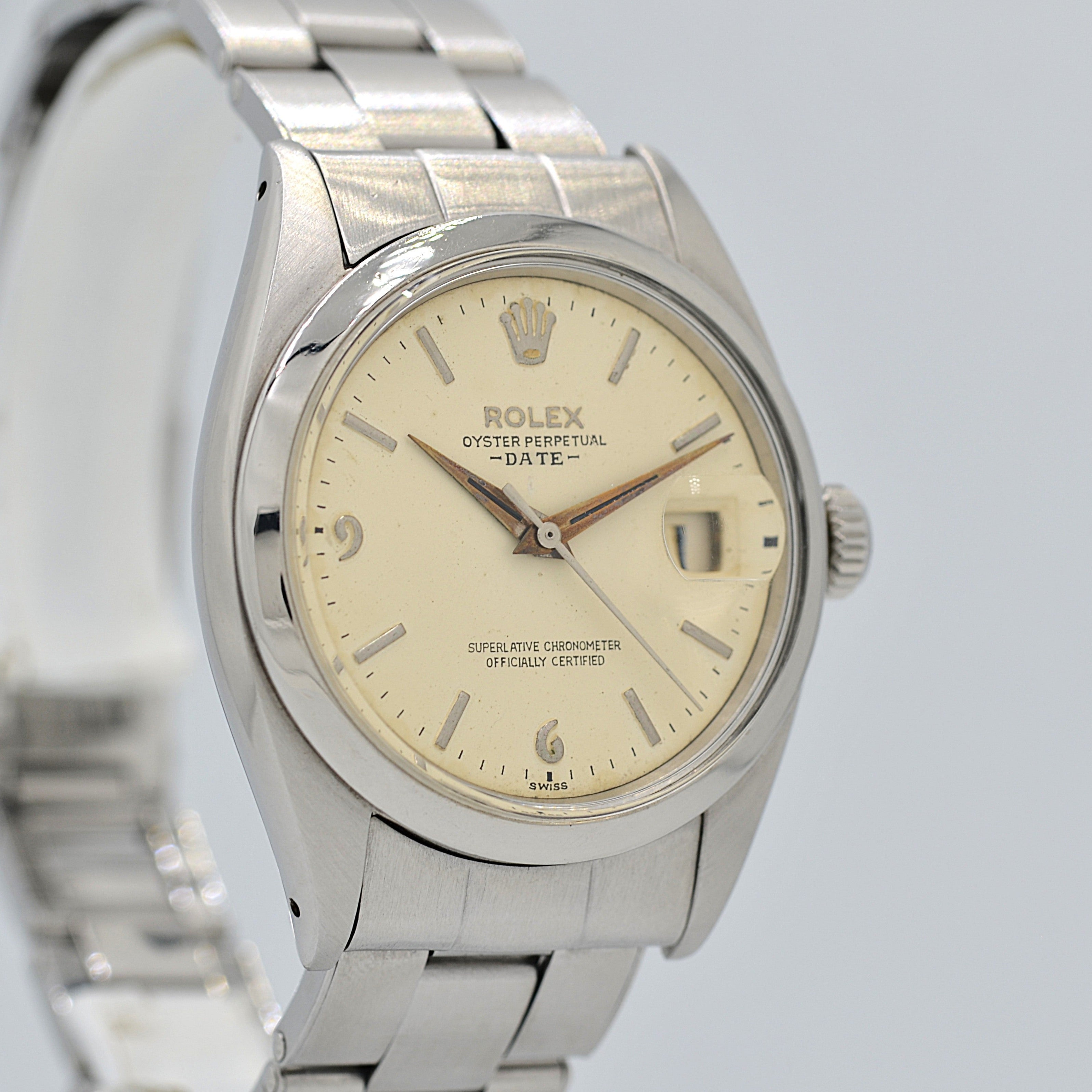 [ROLEX] Rolex Perpetual Date Ref.1500 Arabic 6/9