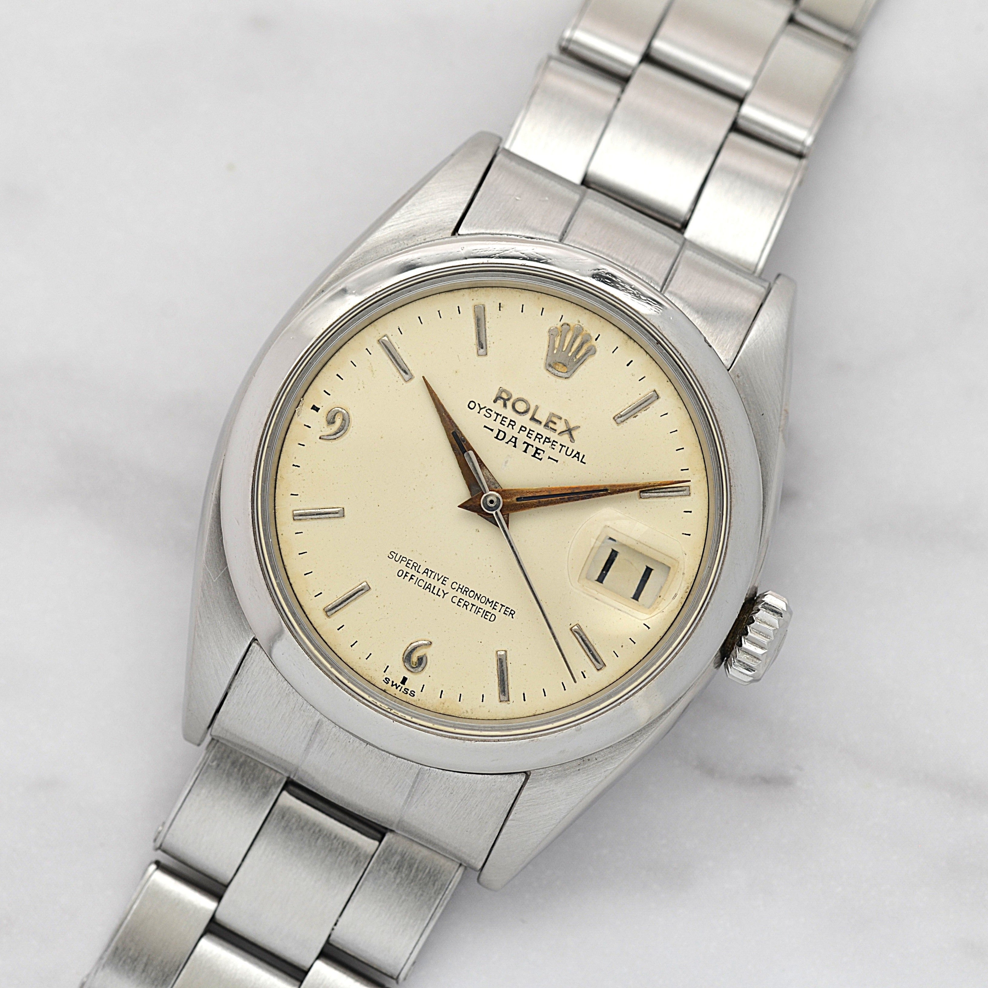 [ROLEX] Rolex Perpetual Date Ref.1500 Arabic 6/9