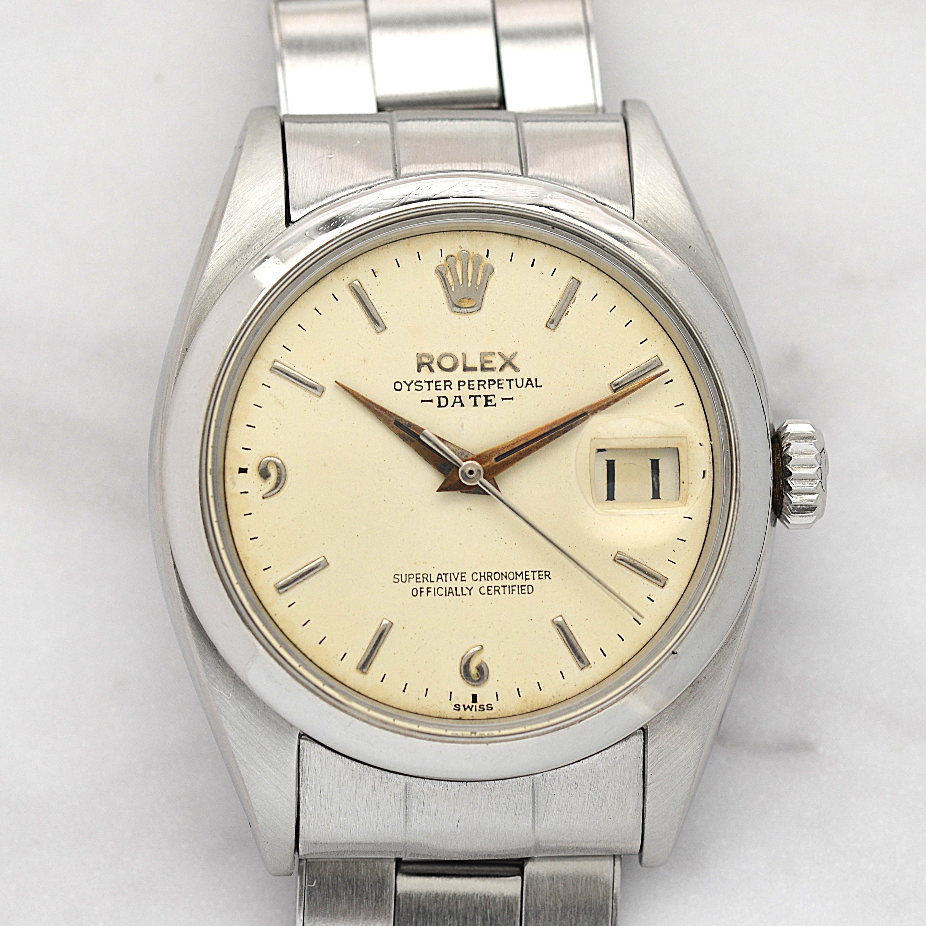 [ROLEX] Rolex Perpetual Date Ref.1500 Arabic 6/9