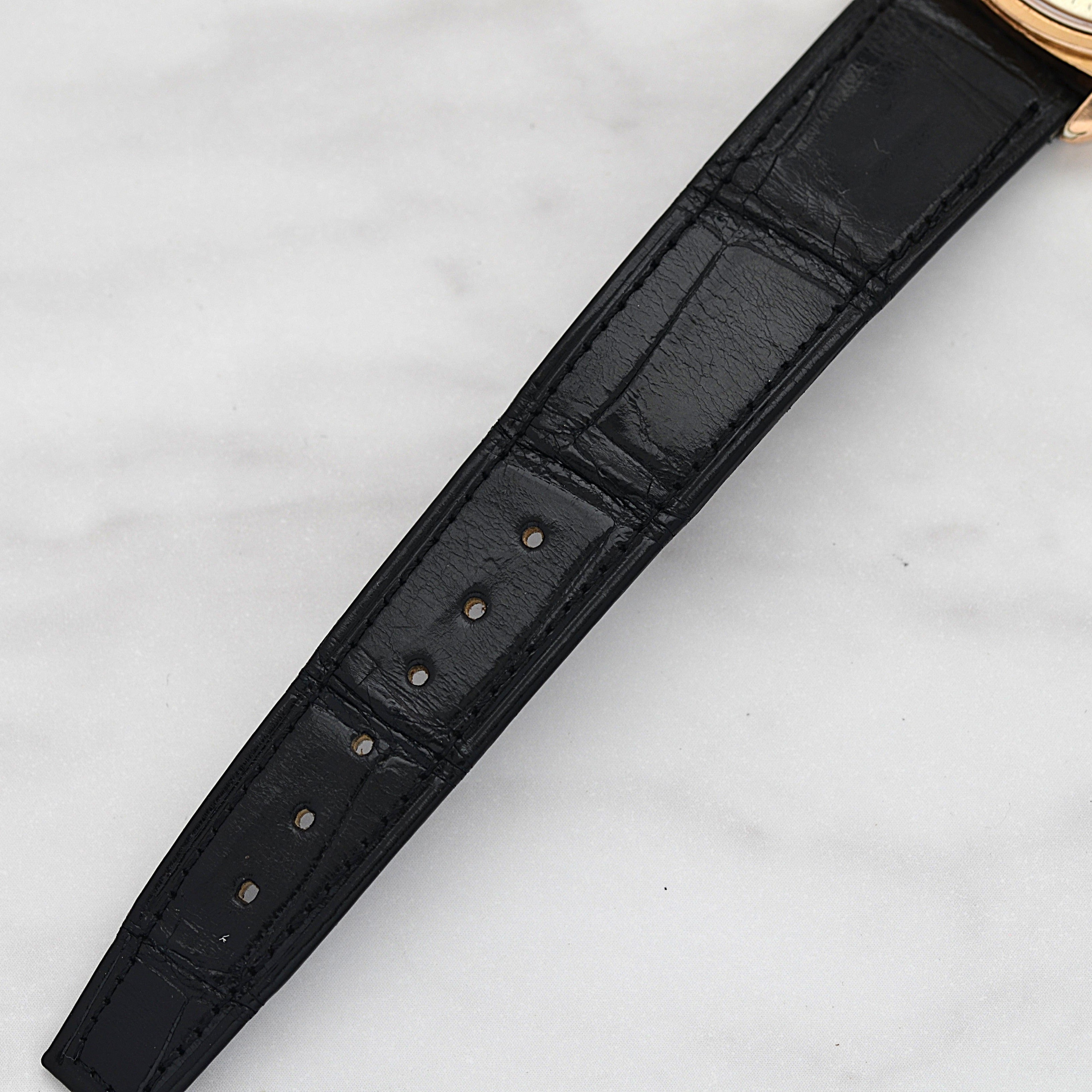 [歐米茄] 歐米茄星座系列日期顯示 C-Line 粉紅金錶殼配正品錶扣