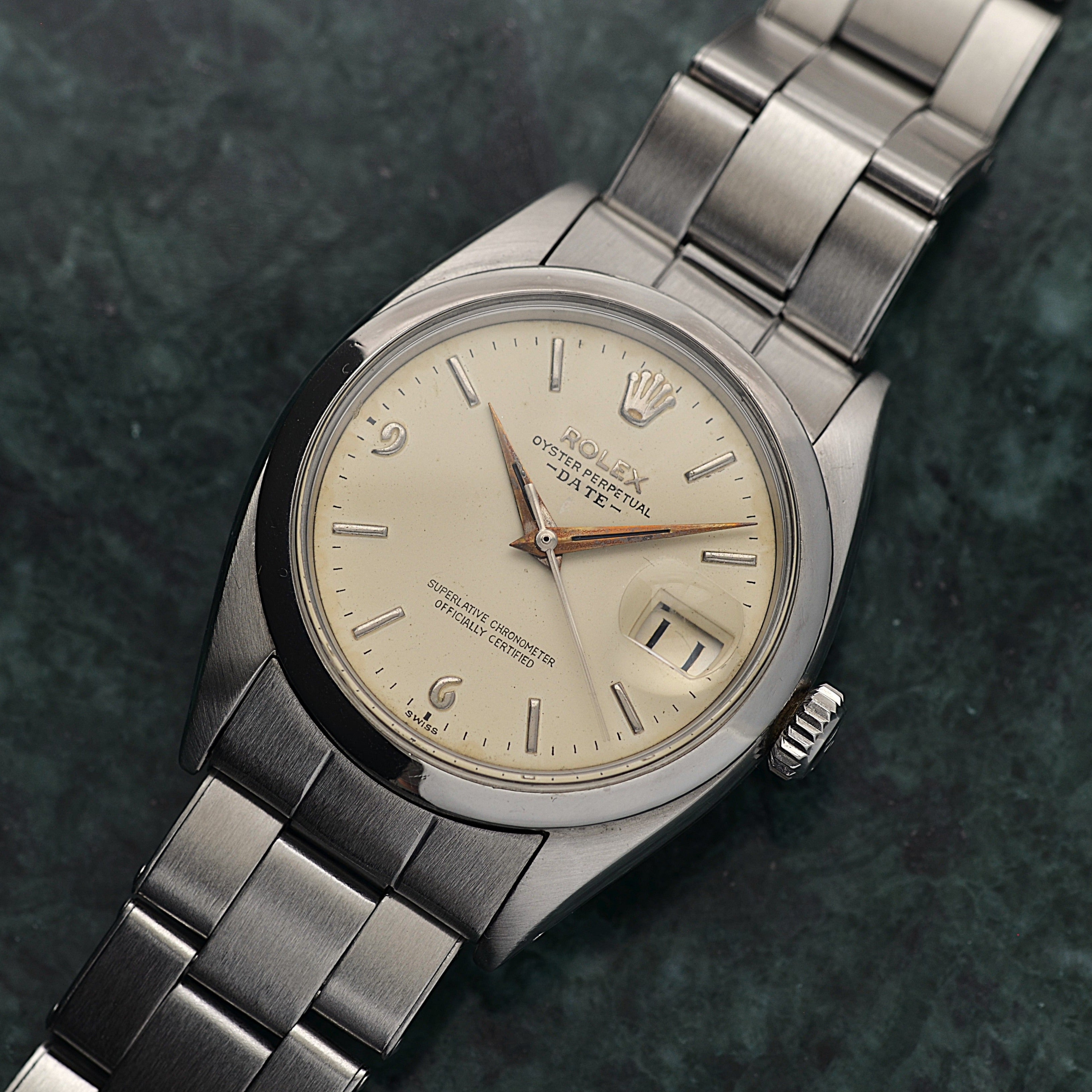 [ROLEX] Rolex Perpetual Date Ref.1500 Arabic 6/9