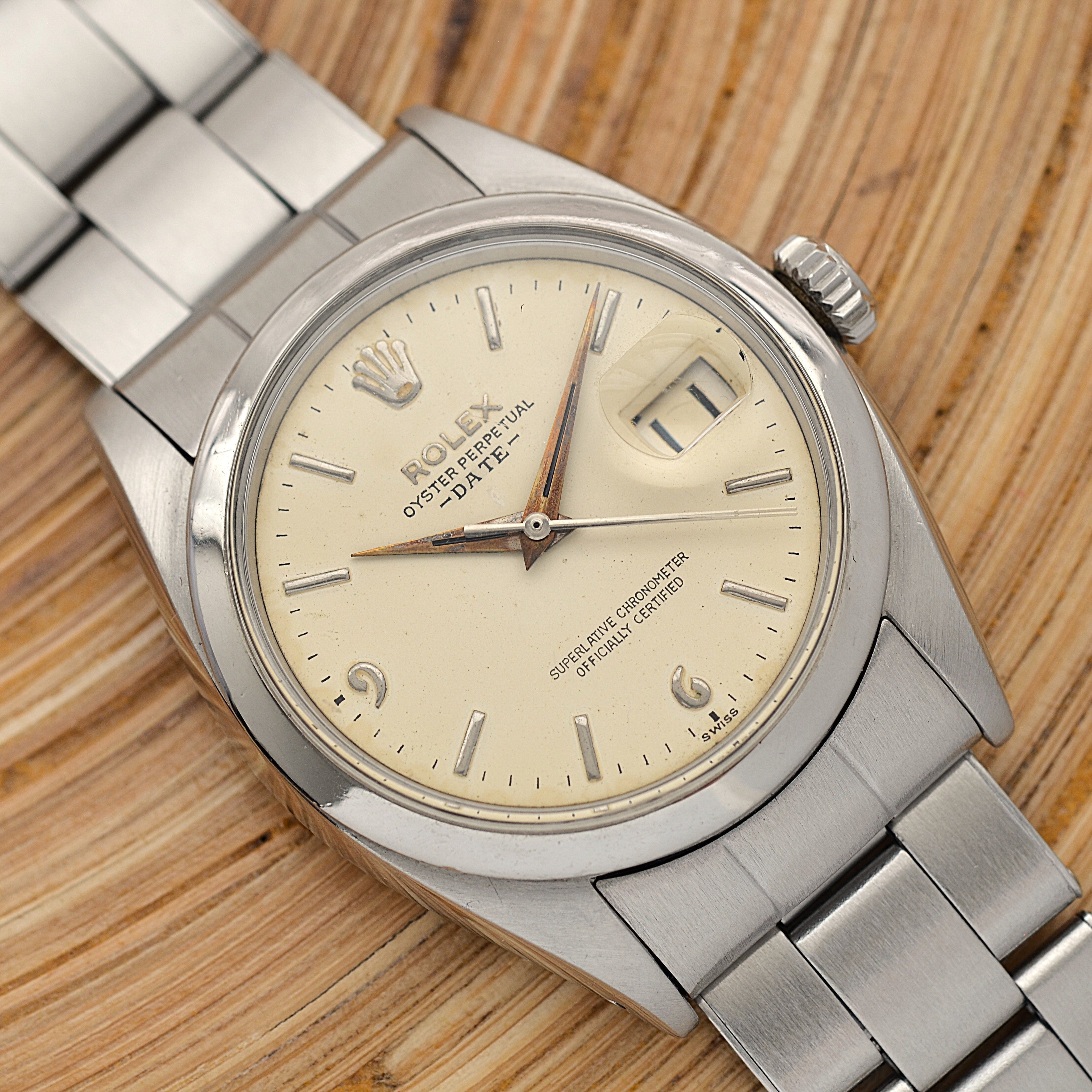 [ROLEX] Rolex Perpetual Date Ref.1500 Arabic 6/9